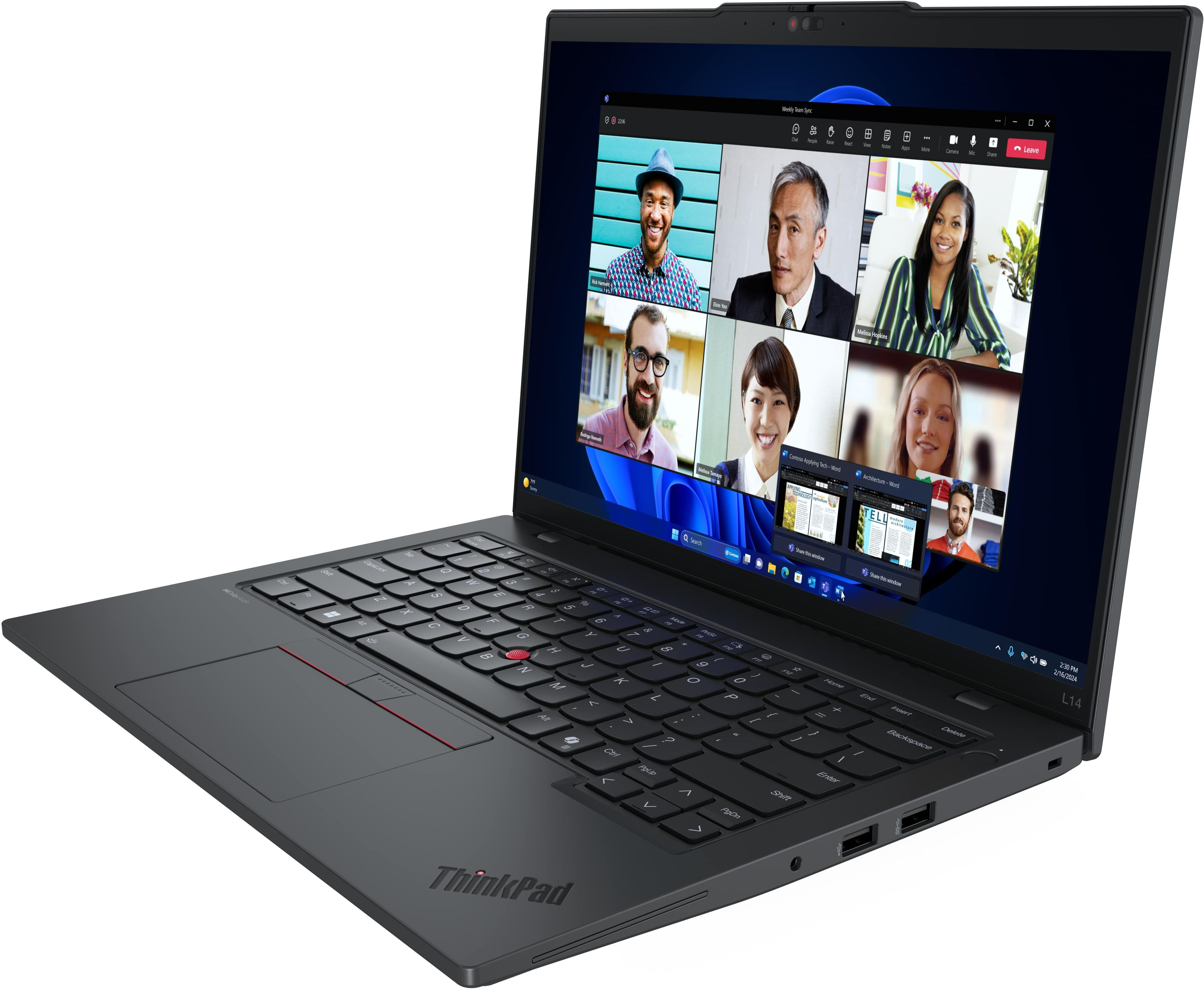 Ноутбук LENOVO ThinkPad L14 G5 (21L2S4K807)фото3