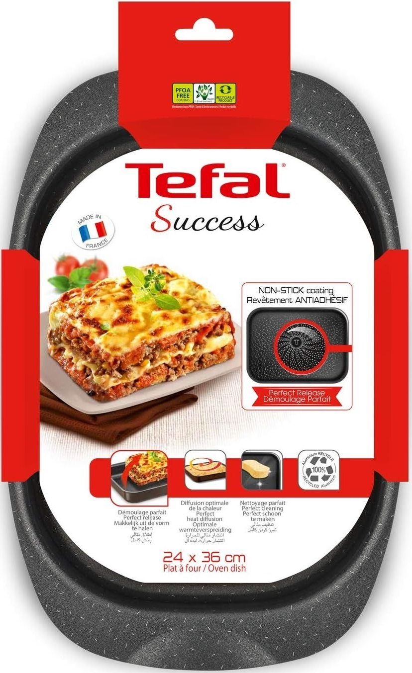 Форма для запекания Tefal Success, овальная, 24х36см (J1601502) фото 5