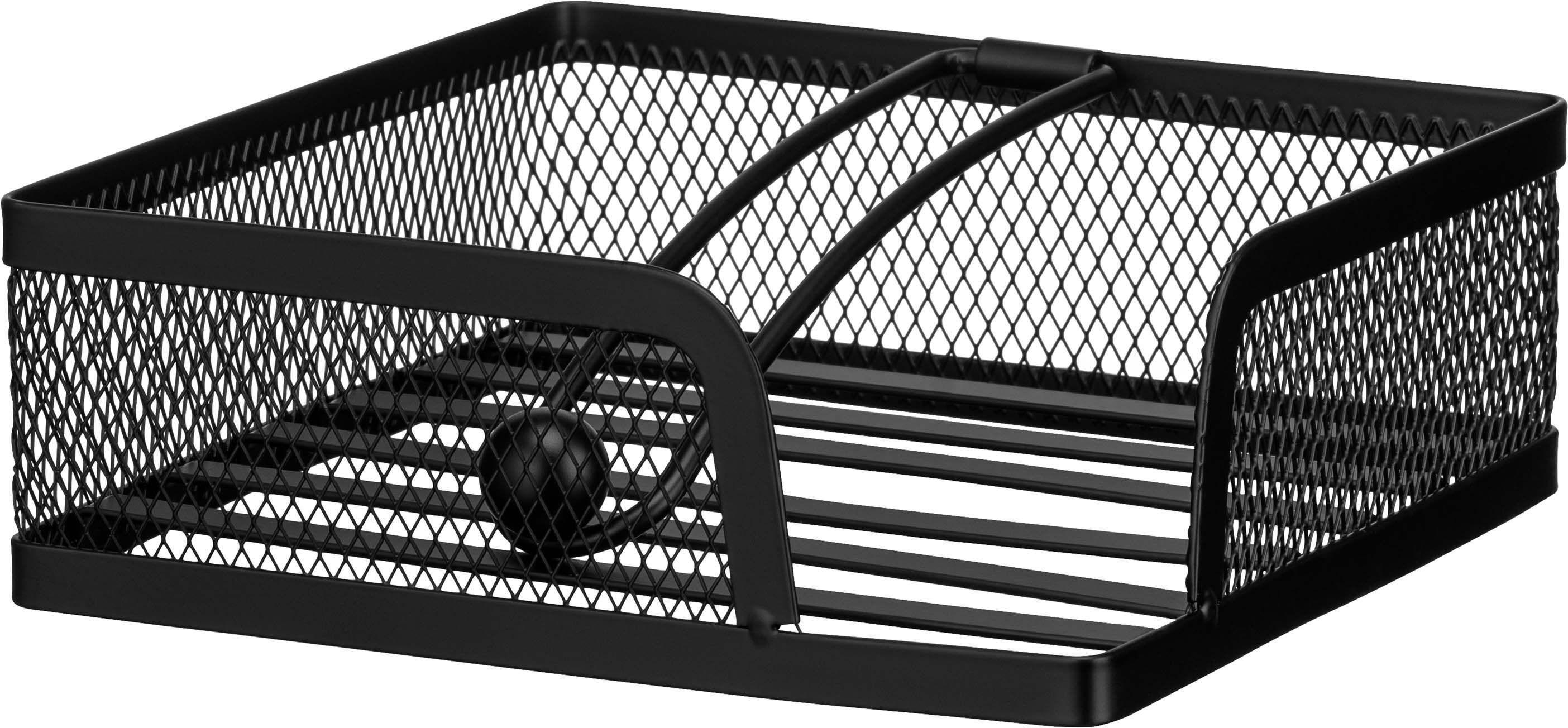 Салфетница ARDESTO Midori 18.4х18.2х5.7см, металл, черный (AR0924B) фото 2