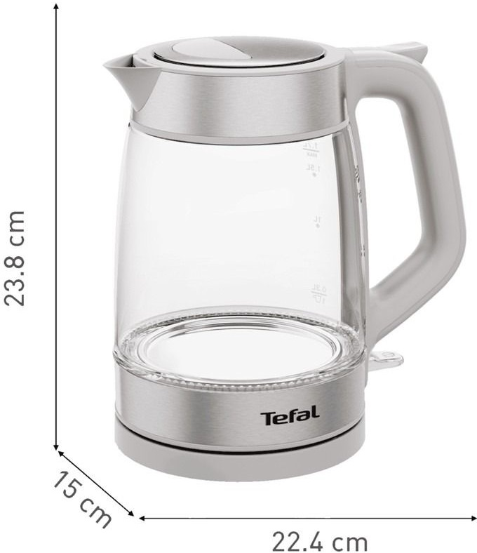 Электрочайник Tefal Glass Kettle KI605B30 фото 4