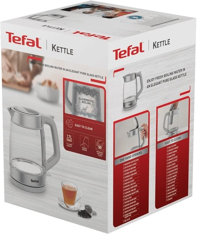 Электрочайник Tefal Glass Kettle KI605B30 фото 5