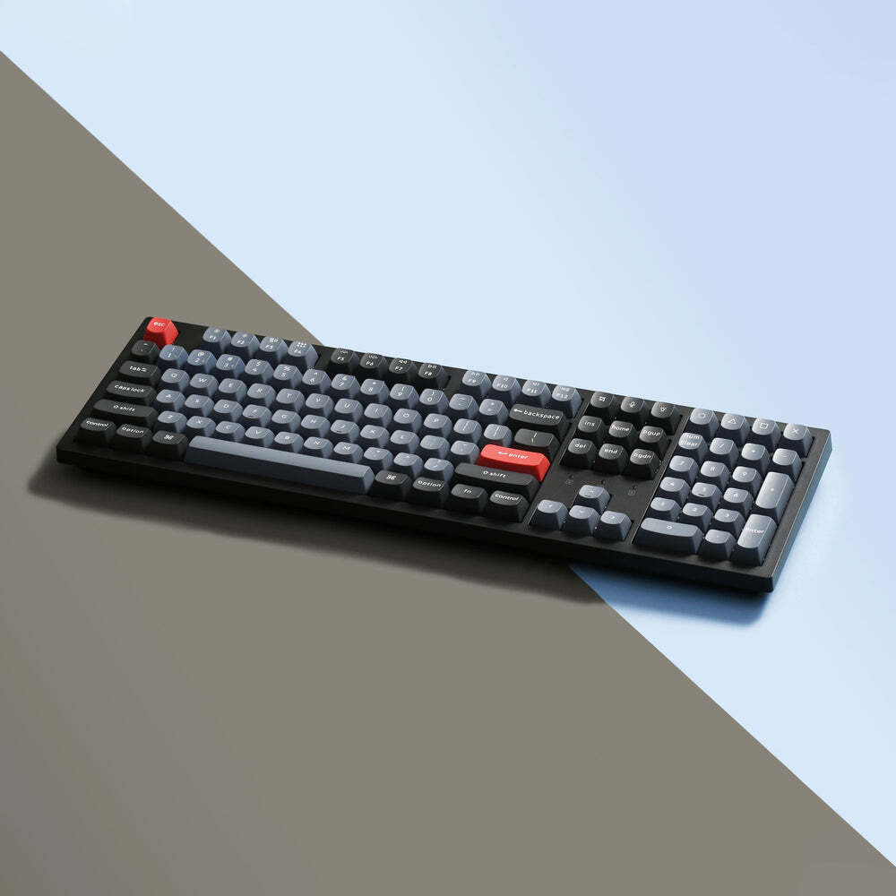 Клавиатура Keychron K10 PRO 108Key, K pro Red, WL/BT/USB-A, Hot-Swap, QMK, EN/UKR, RGB, Black (K10P-H1-UA) фото 3