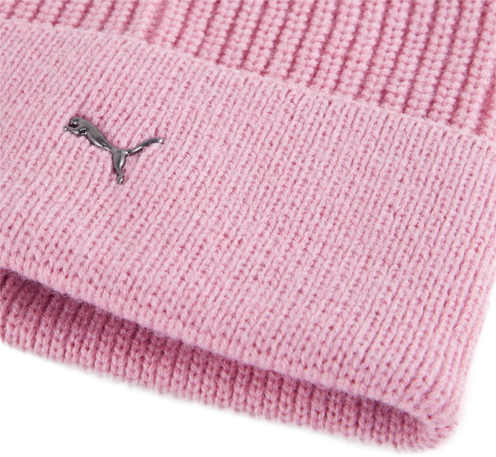 Шапка Puma Metal Cat Beanie 024874-05 OSFA розовая фото 3