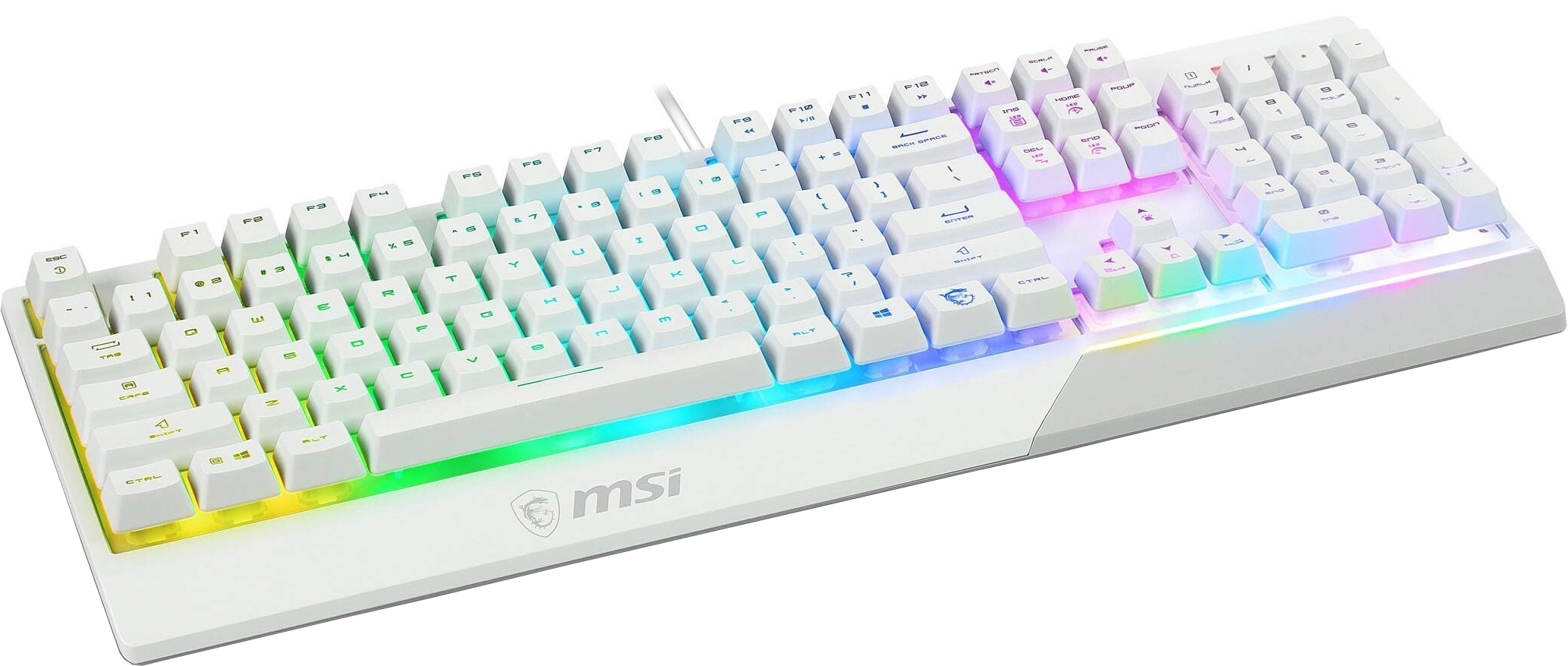 Игровая клавиатура MSI Vigor GK30 White UA (S11-04UA301-CLA) фото 3