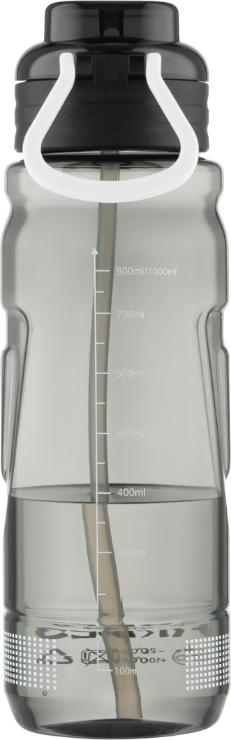 Пляшка для води ARDESTO Sport 1000мл, чорний (AR2210EG)фото3