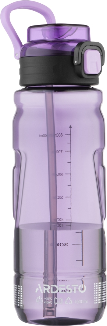 Пляшка для води ARDESTO Sport 1000мл, фіолетовий (AR2210EV)фото2