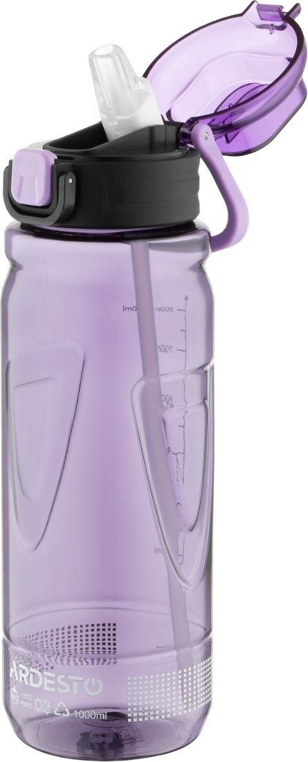 Пляшка для води ARDESTO Sport 1000мл, фіолетовий (AR2210EV)фото