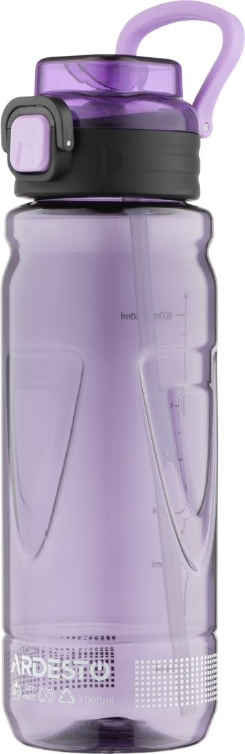Пляшка для води ARDESTO Sport 1000мл, фіолетовий (AR2210EV)фото5