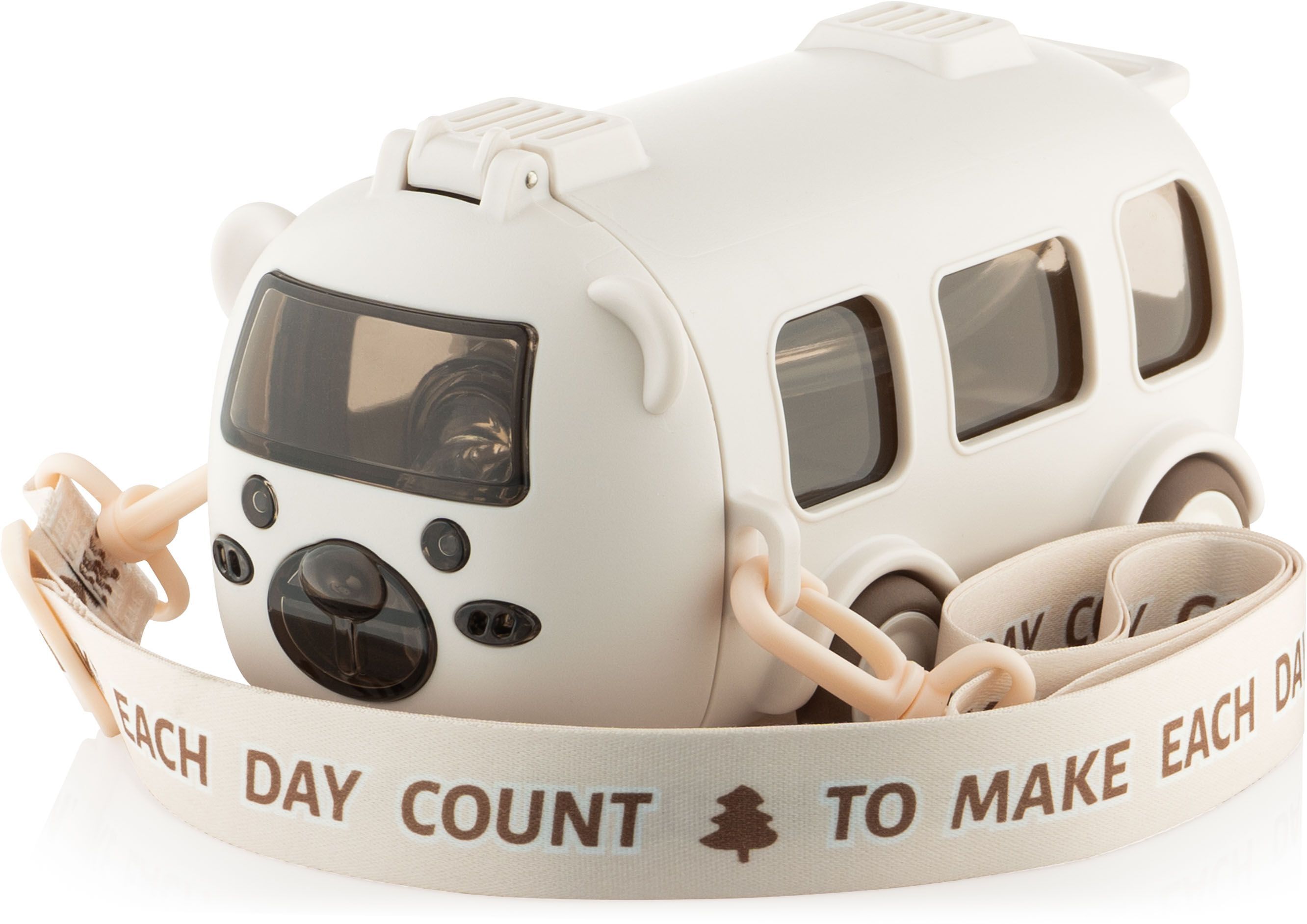 Бутылка для воды Ardesto Bear Bus 500мл, белый (AR2250BE) фото 3