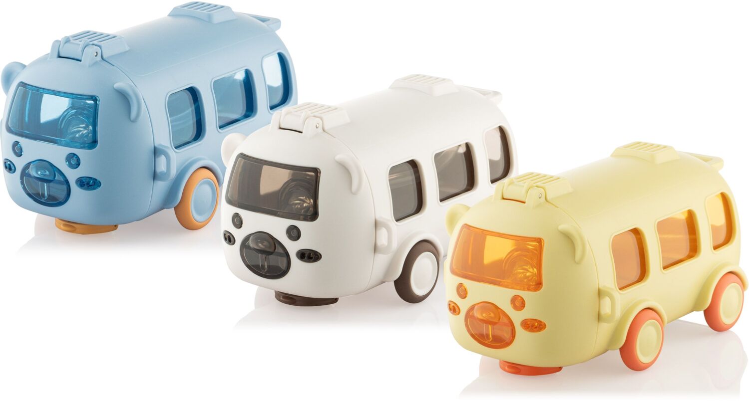 Пляшка для води Ardesto Bear Bus 500мл, жовтий (AR2250BY)фото