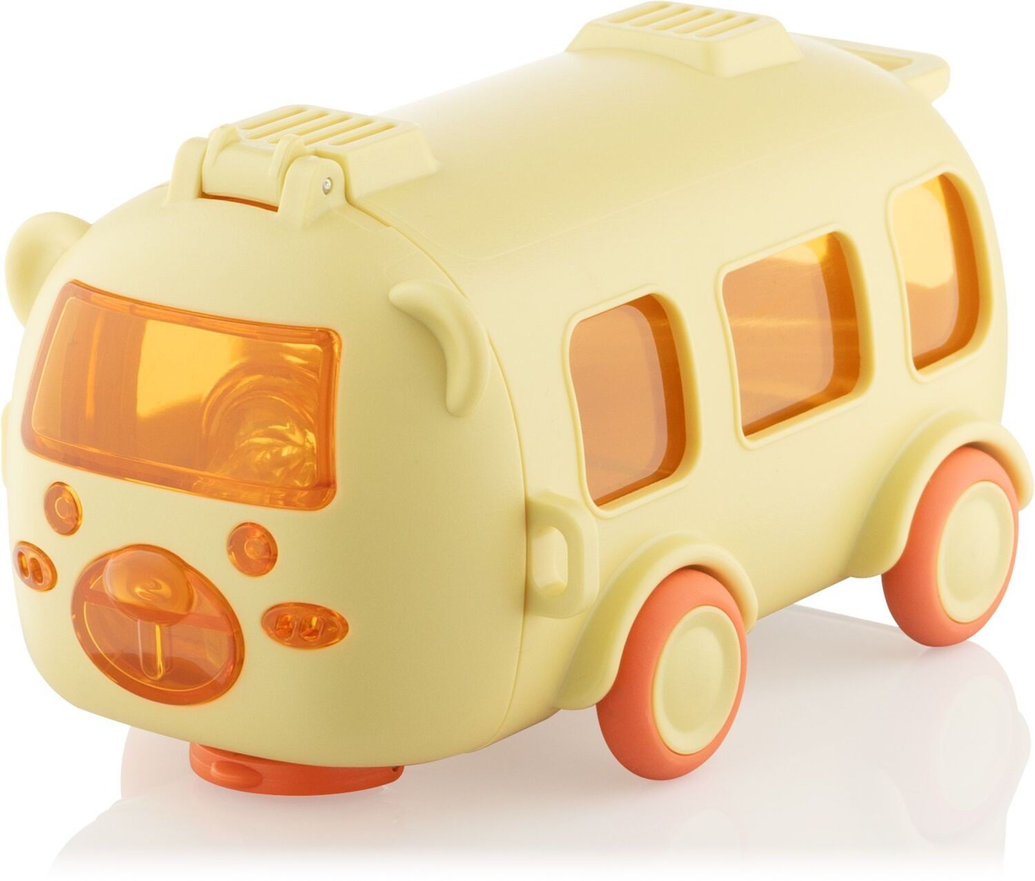 Пляшка для води Ardesto Bear Bus 500мл, жовтий (AR2250BY)фото