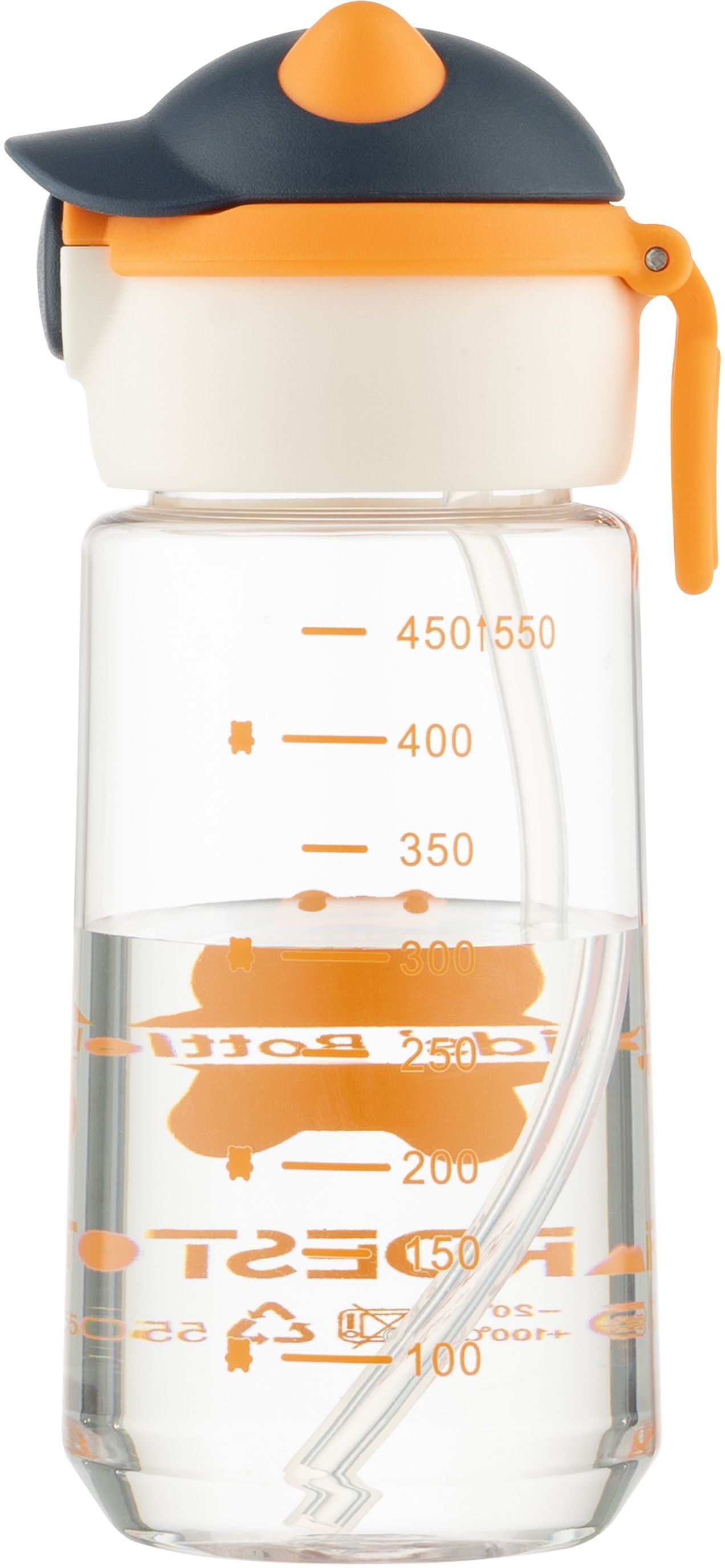 Бутылка для воды Ardesto Bear, 550мл, оранжевый (AR2255BO) фото 5