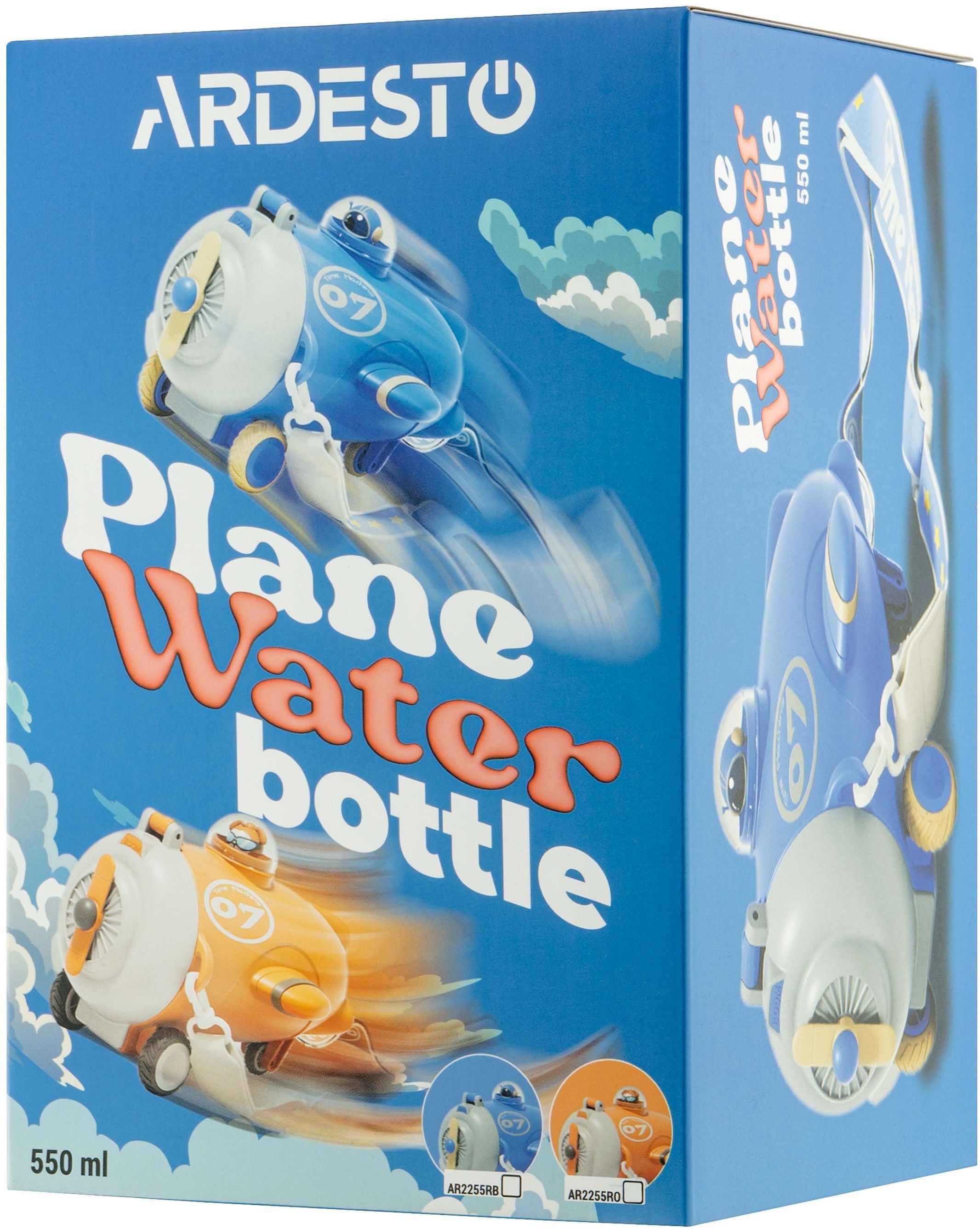 Пляшка для води Ardesto Plane 550мл, синій (AR2255RB)фото8