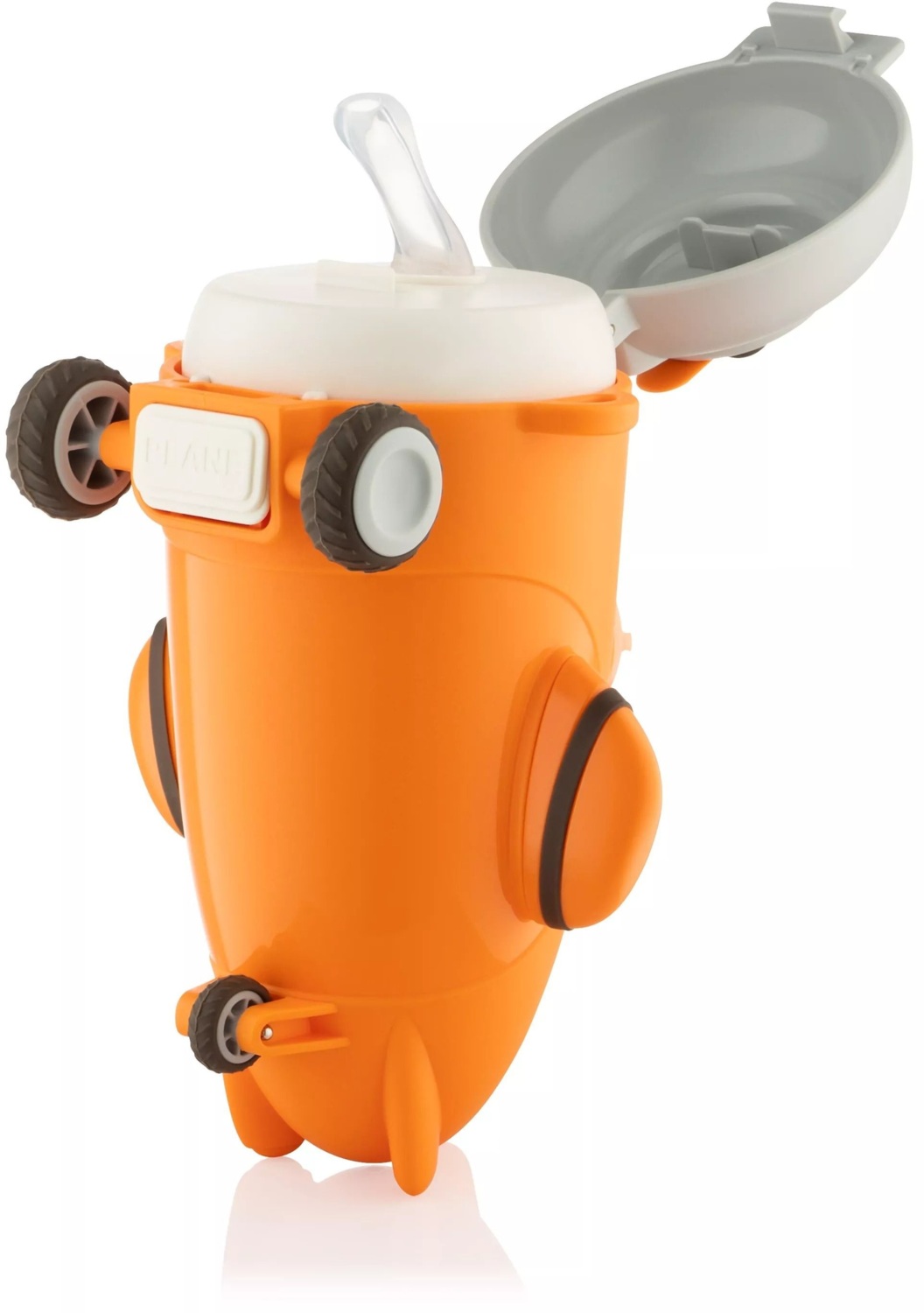 Пляшка для води Ardesto Plane 550мл, оранжевий (AR2255RO)фото