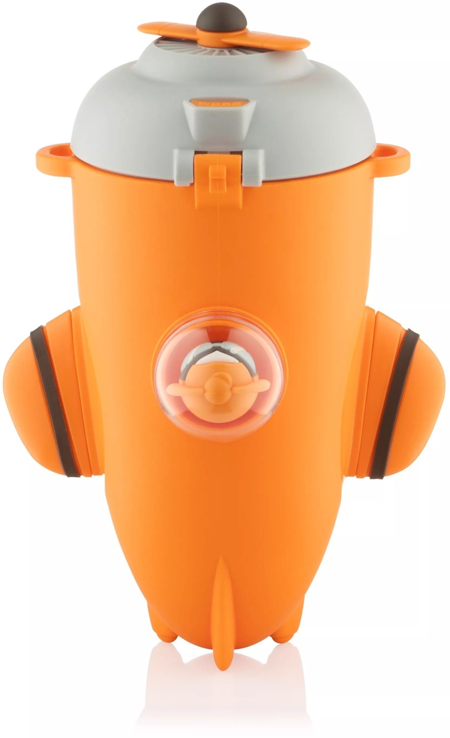 Пляшка для води Ardesto Plane 550мл, оранжевий (AR2255RO)фото