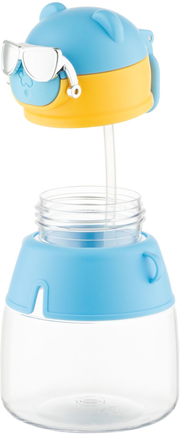 Пляшка для води Ardesto Space 550мл, блакитний (AR2255SB)фото