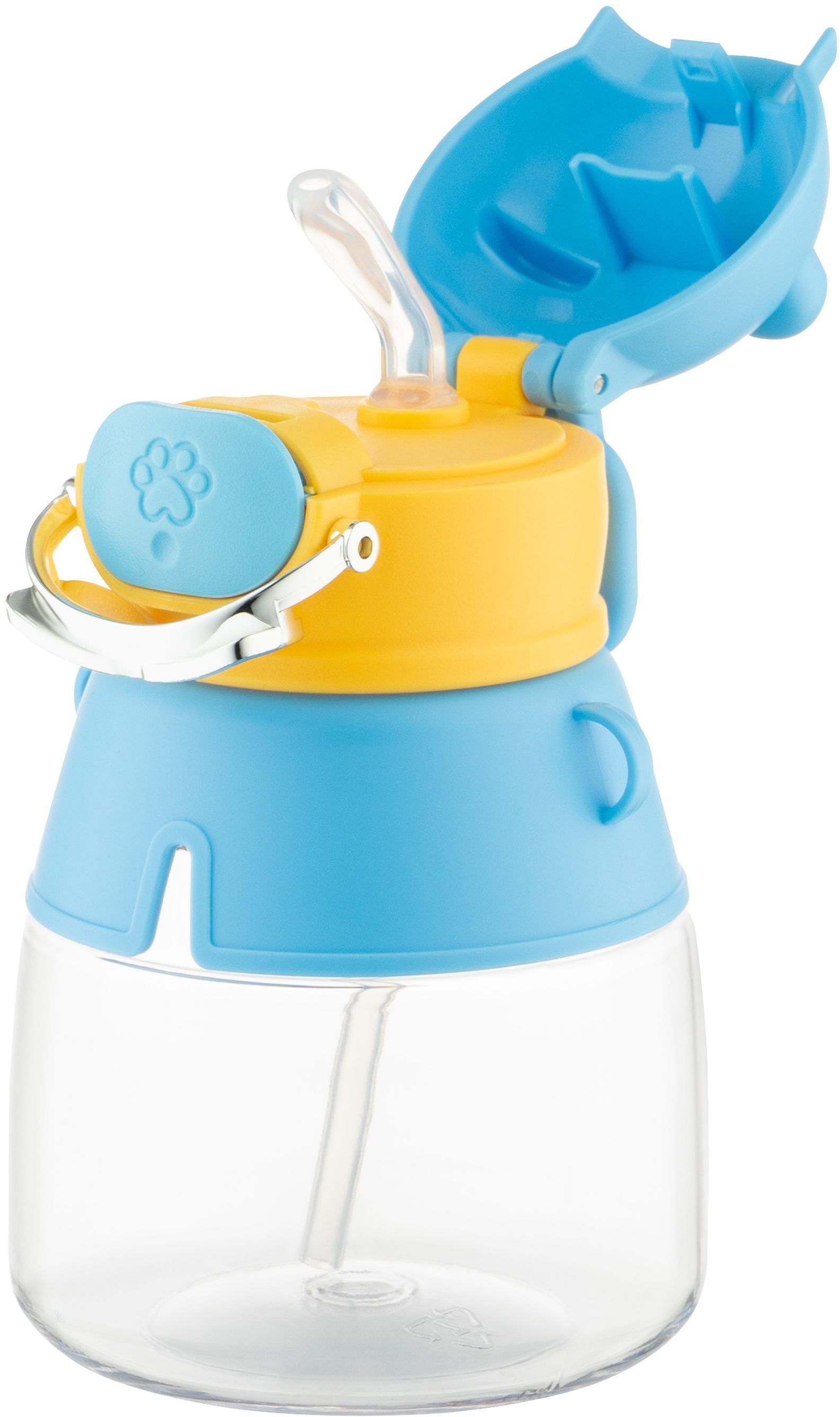 Пляшка для води Ardesto Space 550мл, блакитний (AR2255SB)фото3