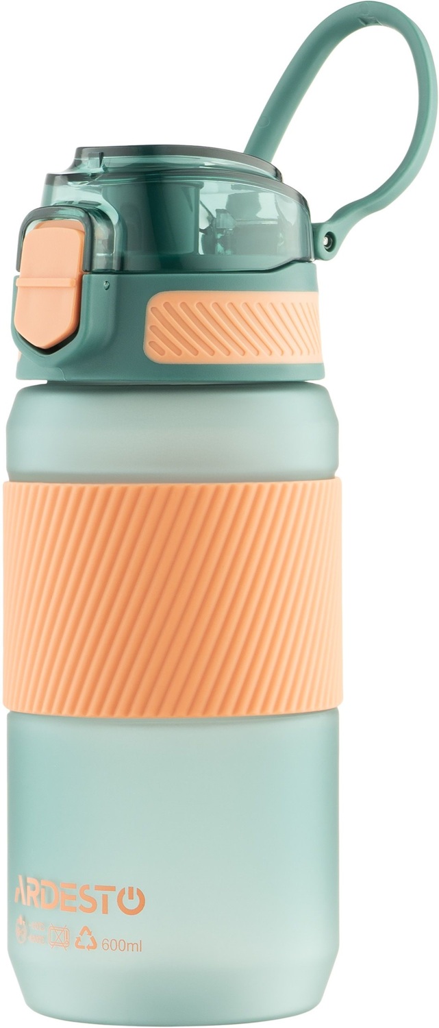 Пляшка для води ARDESTO Spring 600мл, зелений (AR2260SE)фото