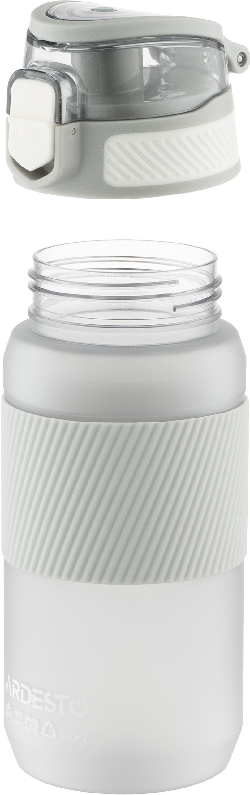 Пляшка для води ARDESTO Spring 600мл, сірий (AR2260SG)фото4