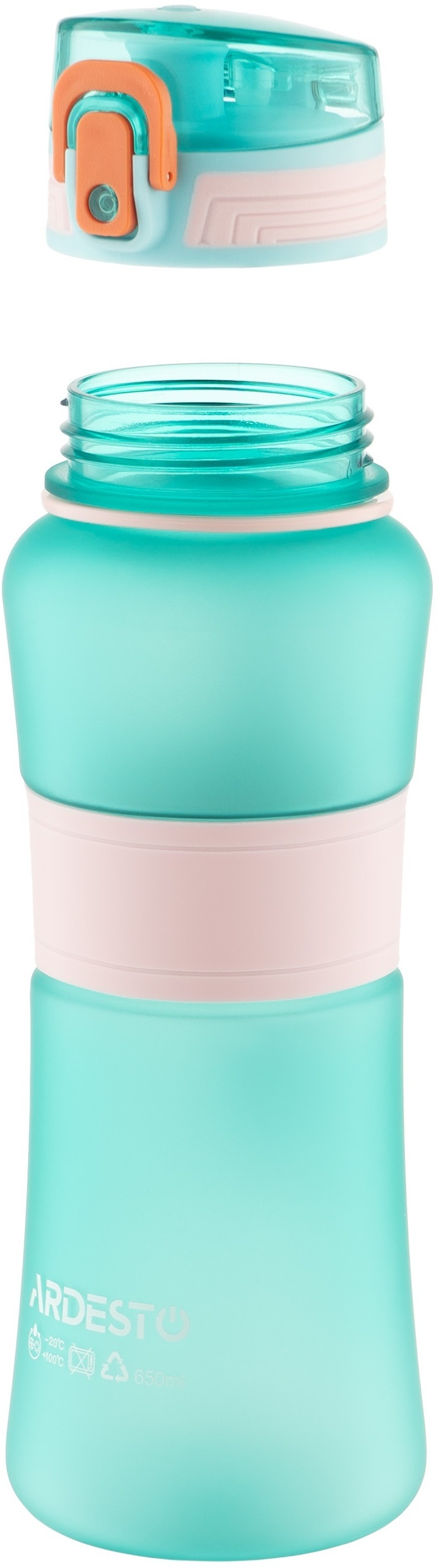 Пляшка для води ARDESTO Balance 650мл, блакитний (AR2265BB)фото6