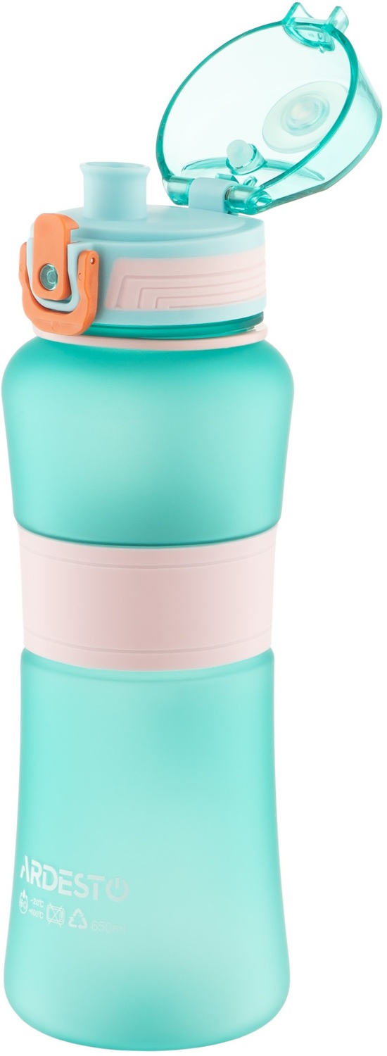 Пляшка для води ARDESTO Balance 650мл, блакитний (AR2265BB)фото