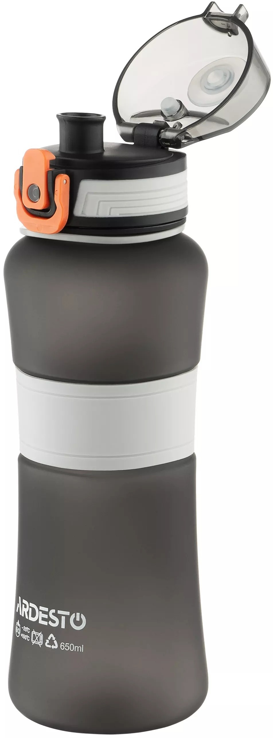 Пляшка для води ARDESTO Balance 650мл, чорний (AR2265BL)фото5