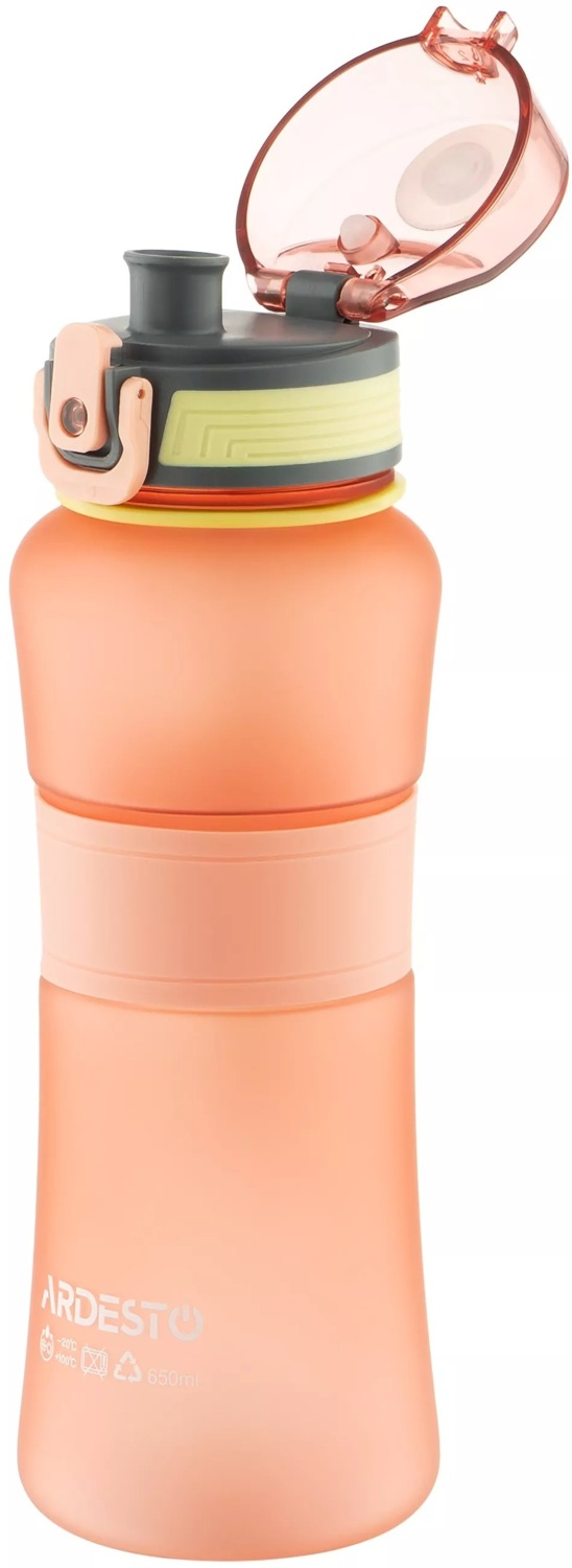 Пляшка для води ARDESTO Balance 650мл, червоний (AR2265BR)фото