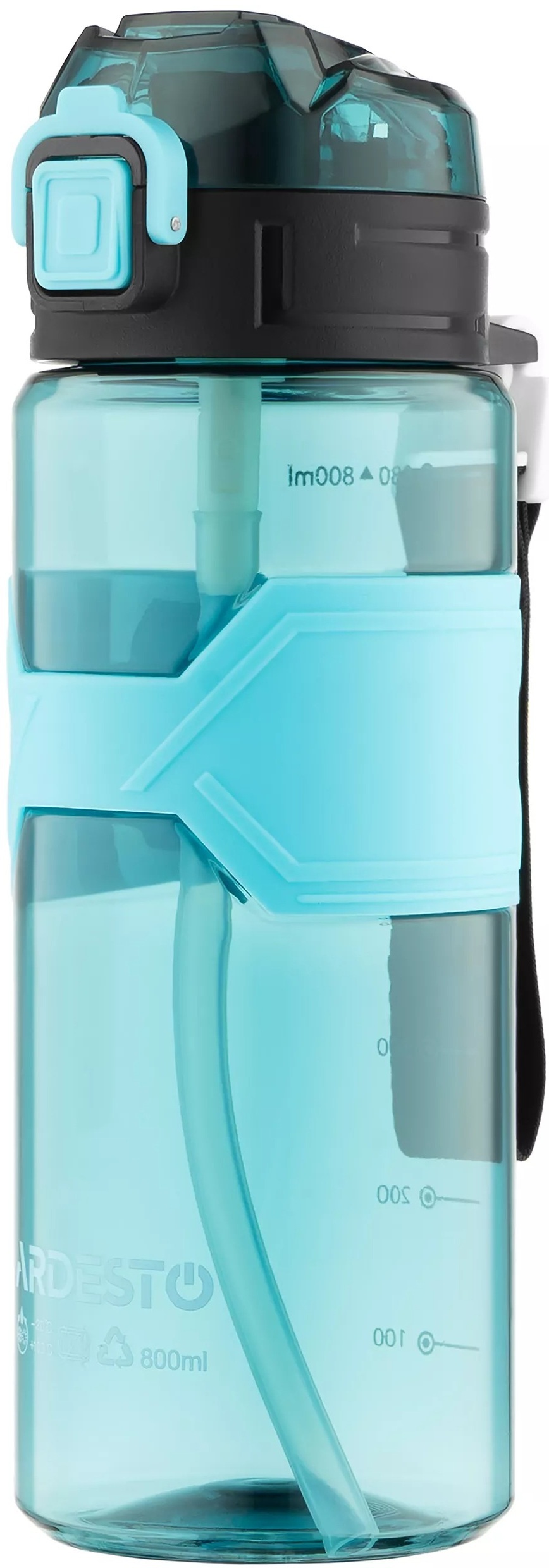 Бутылка для воды ARDESTO Fitness 800мл, голубой (AR2280EB) фото 2
