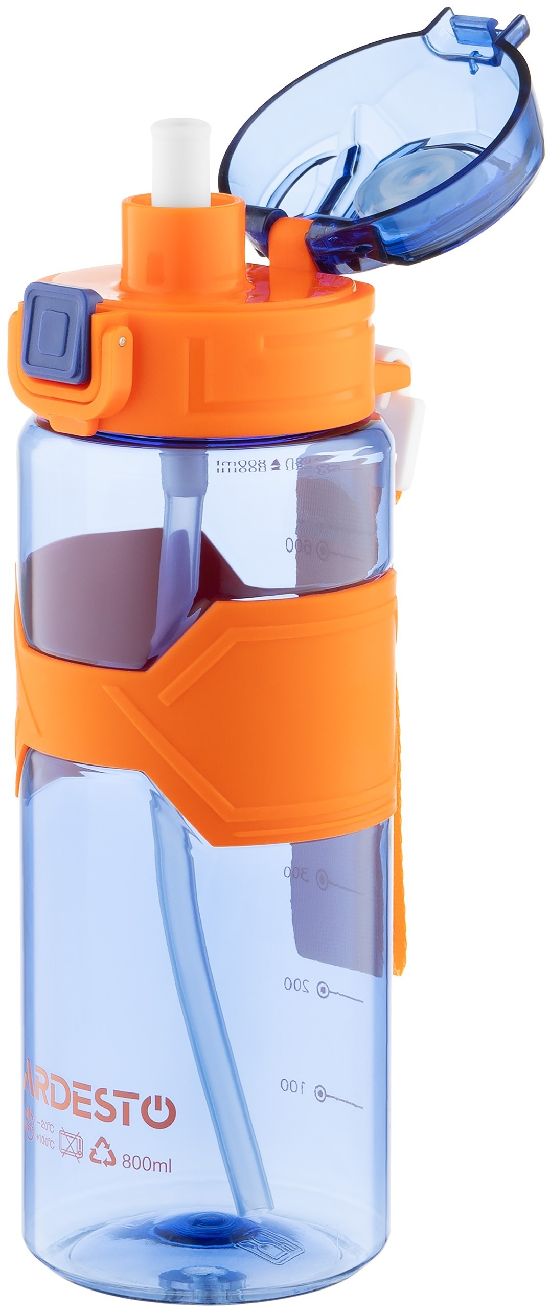 Бутылка для воды ARDESTO Fitness 800мл, синий (AR2280ED) фото 3