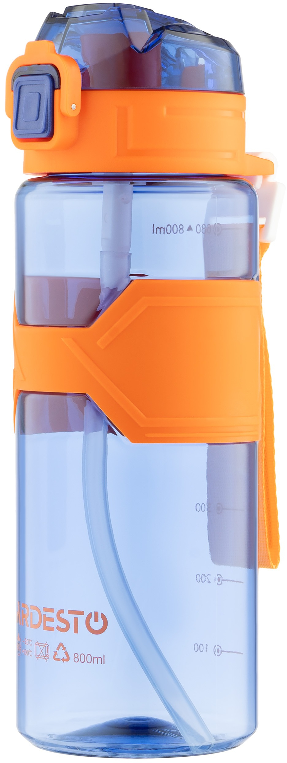 Бутылка для воды ARDESTO Fitness 800мл, синий (AR2280ED) фото 2
