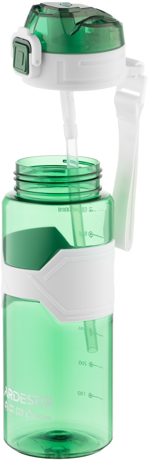 Бутылка для воды Ardesto Fitness 800мл, зеленый (AR2280EG) фото