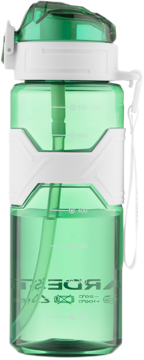 Бутылка для воды Ardesto Fitness 800мл, зеленый (AR2280EG) фото