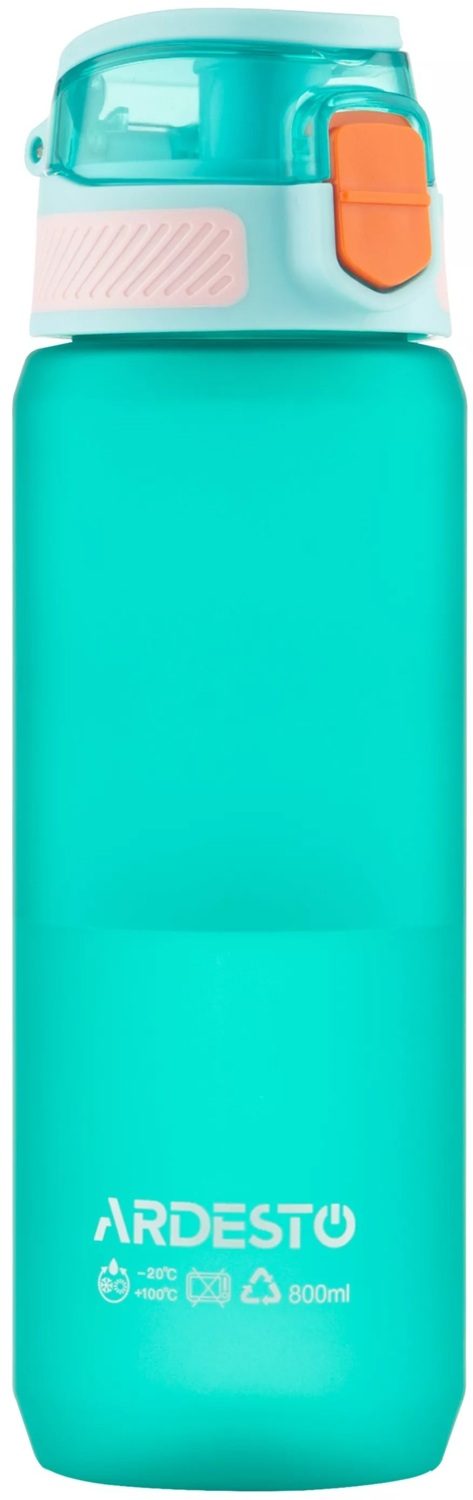 Пляшка для води ARDESTO Matte 800мл, блакитний (AR2281MB)фото