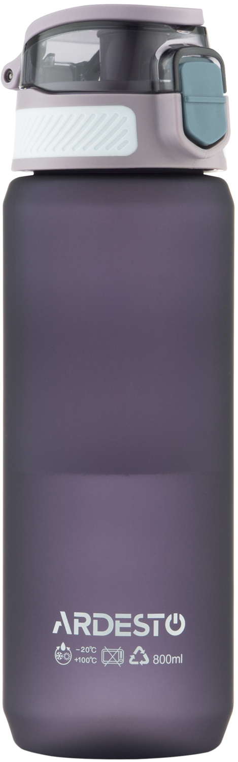 Пляшка для води ARDESTO Matte 800мл, фіолетовий (AR2281MG)фото