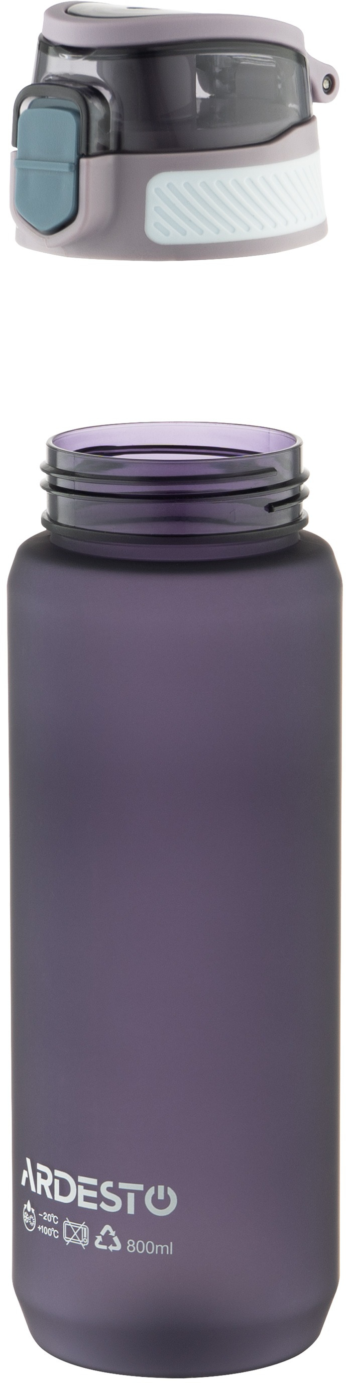 Пляшка для води ARDESTO Matte 800мл, фіолетовий (AR2281MG)фото4