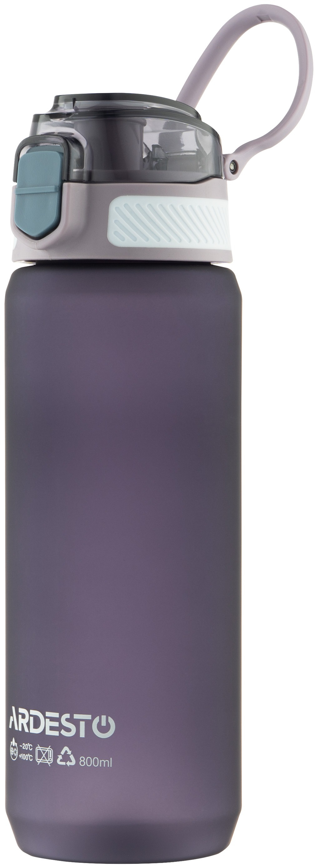 Пляшка для води ARDESTO Matte 800мл, фіолетовий (AR2281MG)фото2