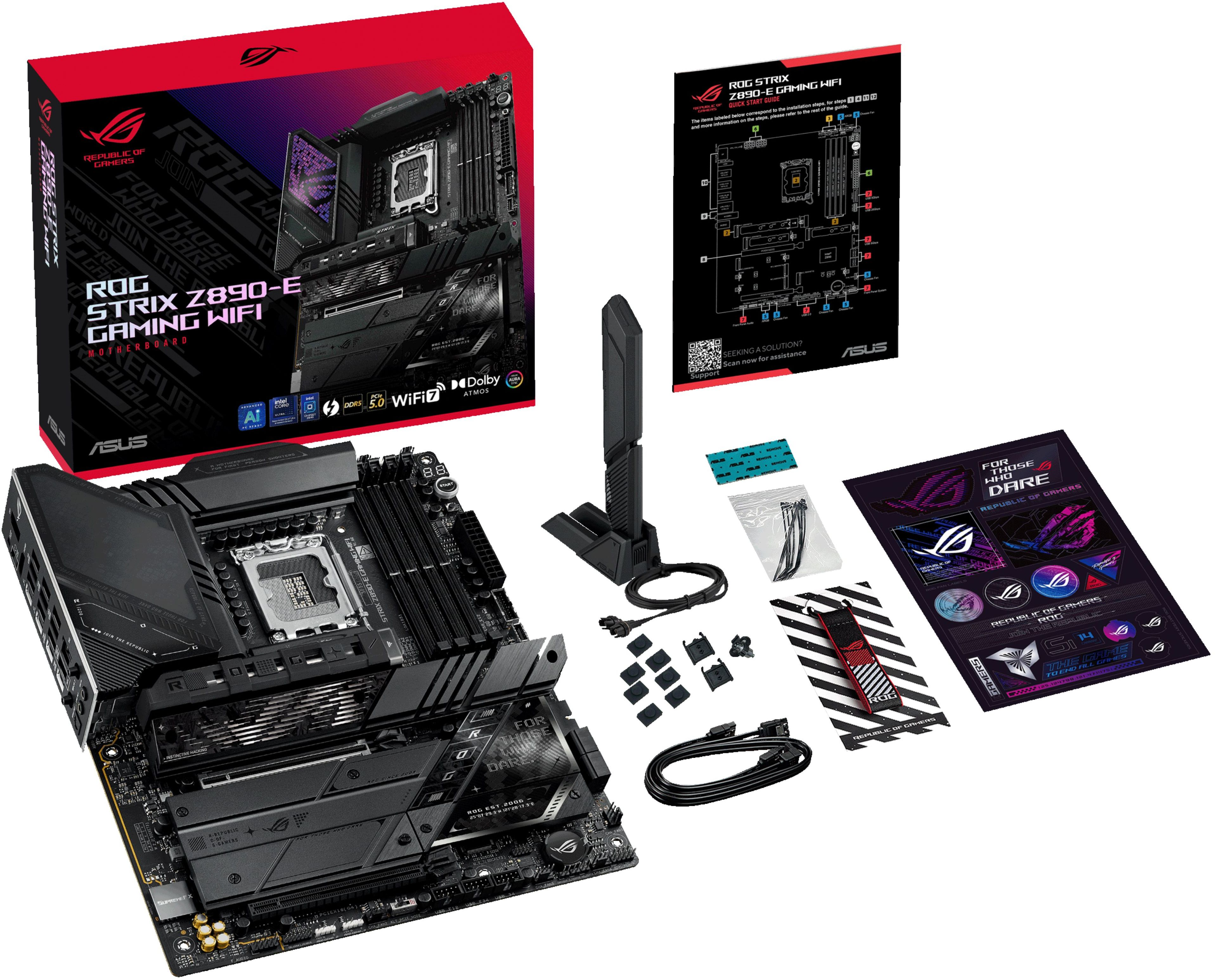 Материнcька плата ASUS ROG STRIX Z890-E GAMING WIFI s1851 (90MB1IM0-M0EAY0)фото