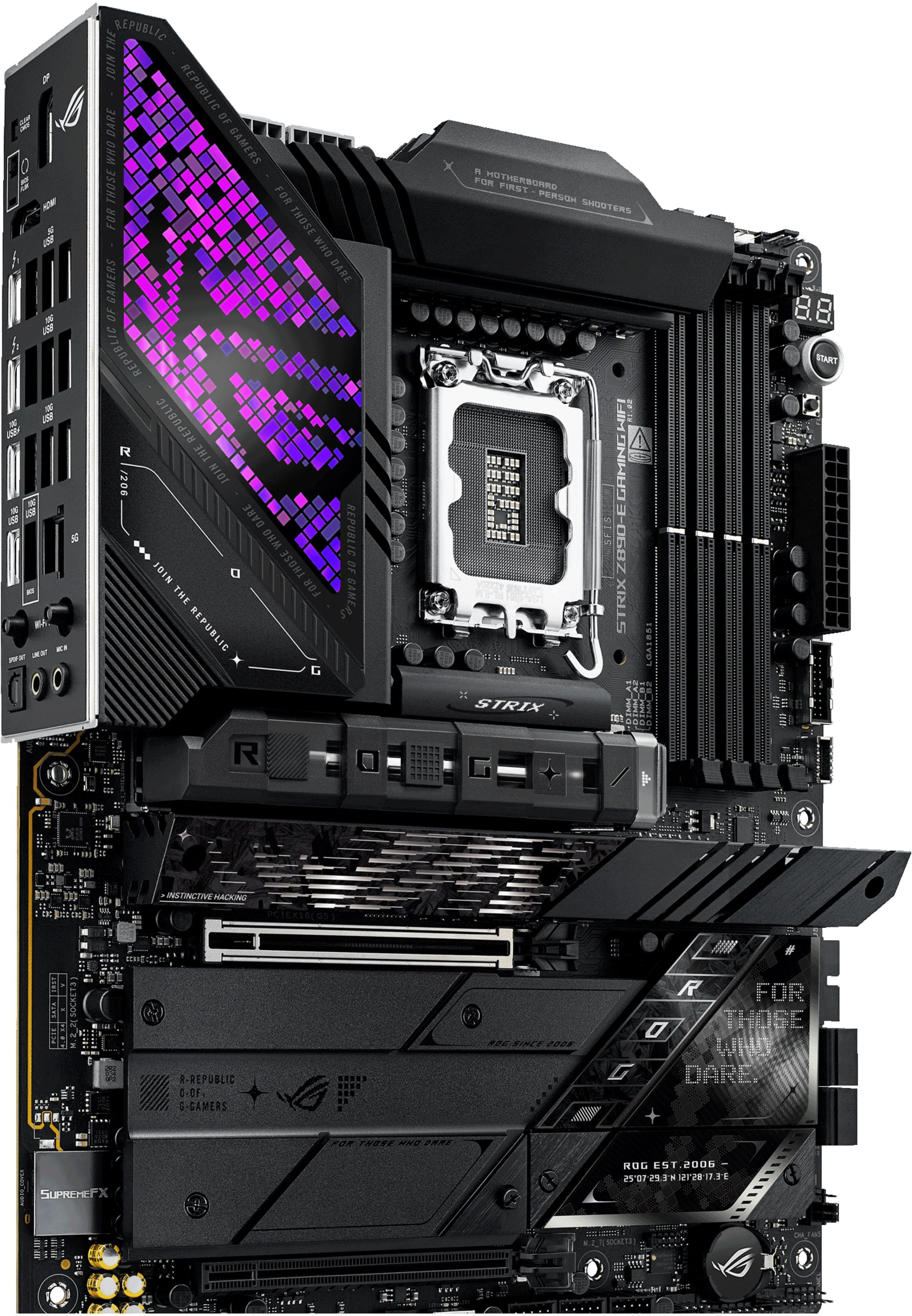 Материнcька плата ASUS ROG STRIX Z890-E GAMING WIFI s1851 (90MB1IM0-M0EAY0)фото