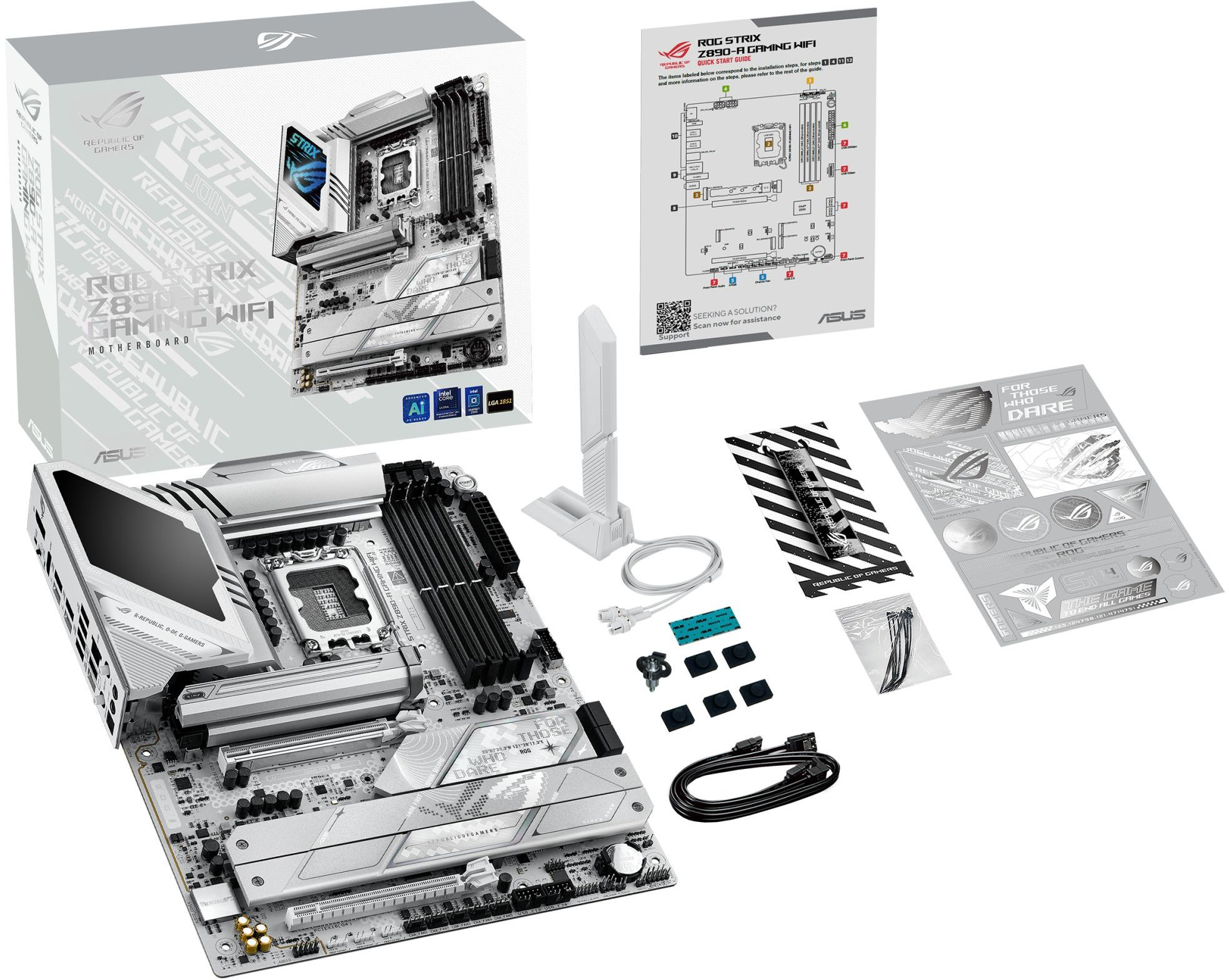 Материнcька плата ASUS ROG STRIX Z890-A GAMING WIFI (90MB1I90-M0EAY0)фото