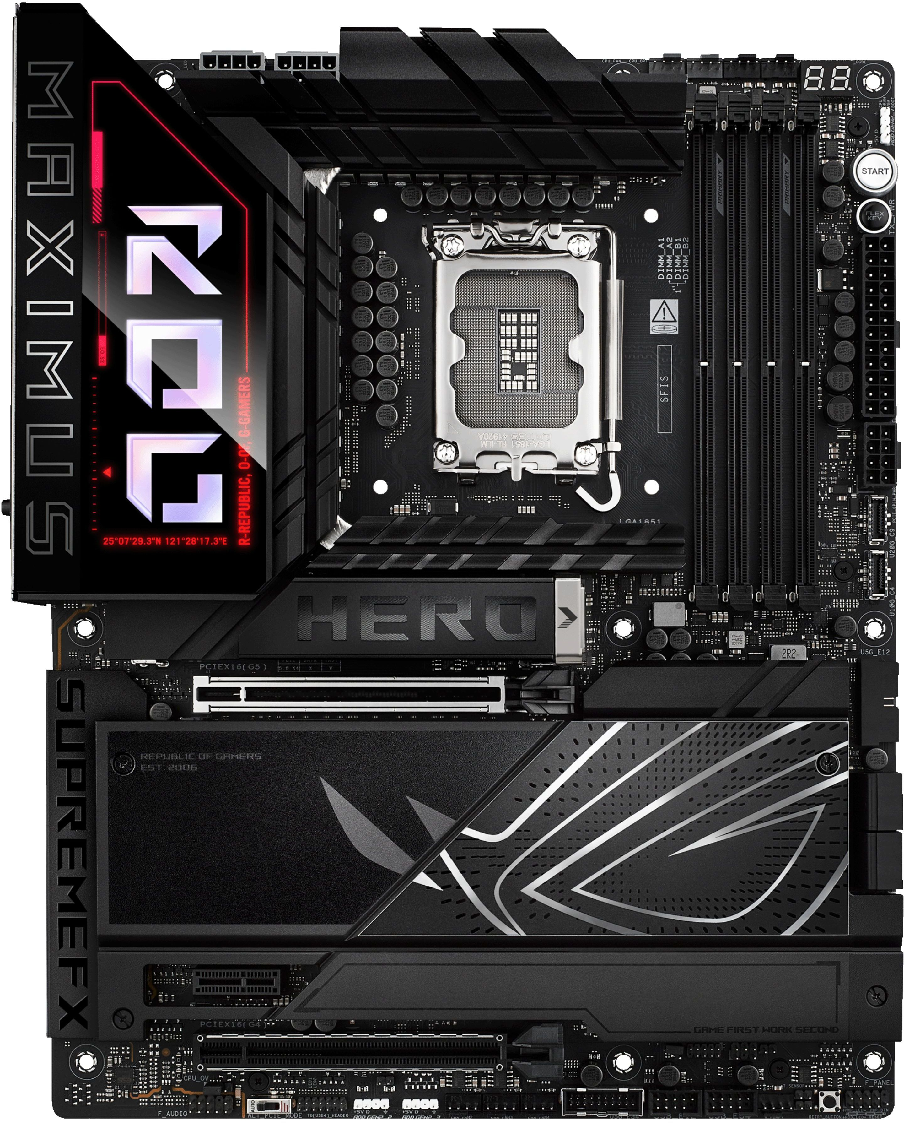 Материнcкая плата ASUS ROG MAXIMUS Z890 HERO (90MB1ID0-M0EAY0) фото 
