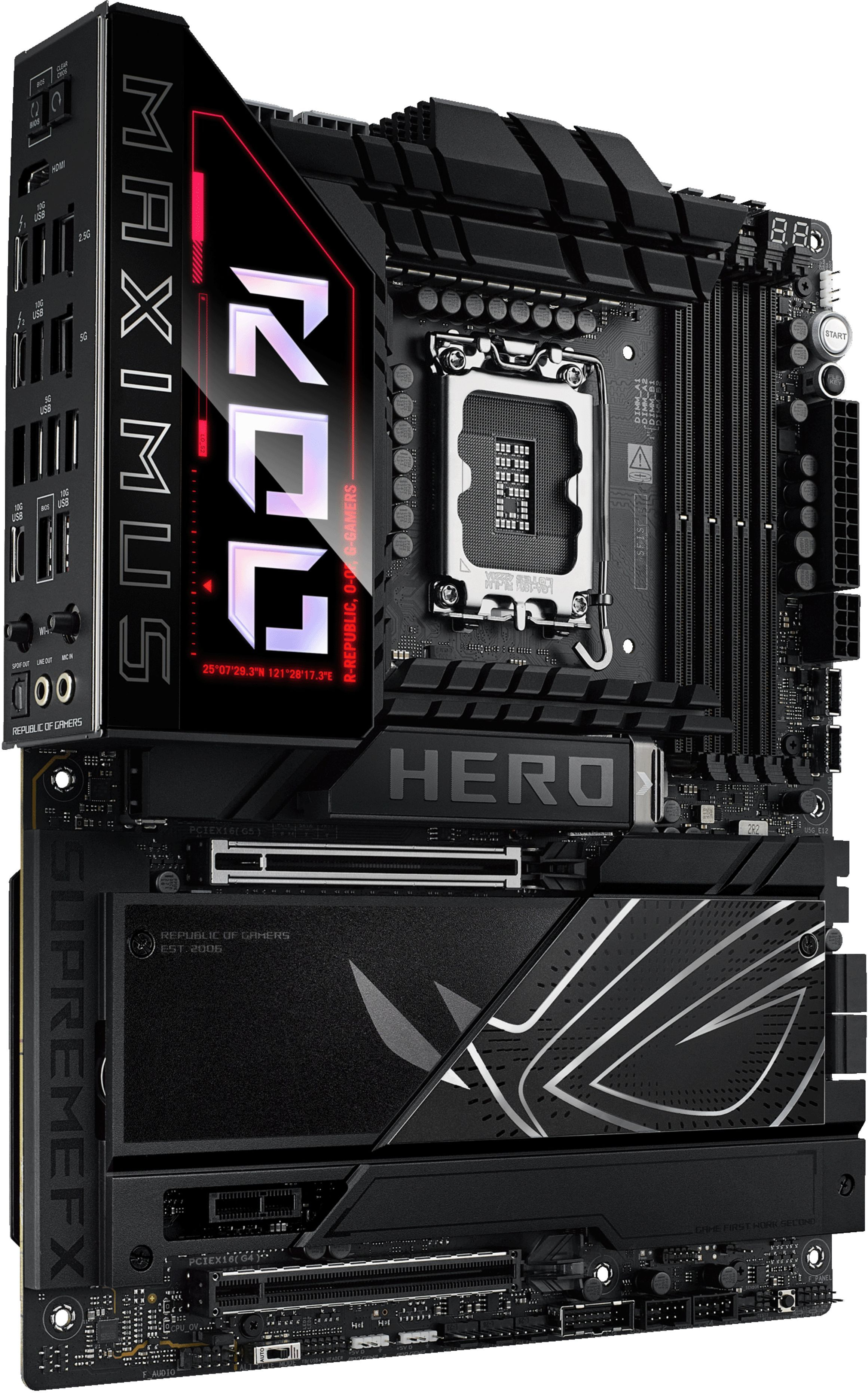 Материнcкая плата ASUS ROG MAXIMUS Z890 HERO (90MB1ID0-M0EAY0) фото 