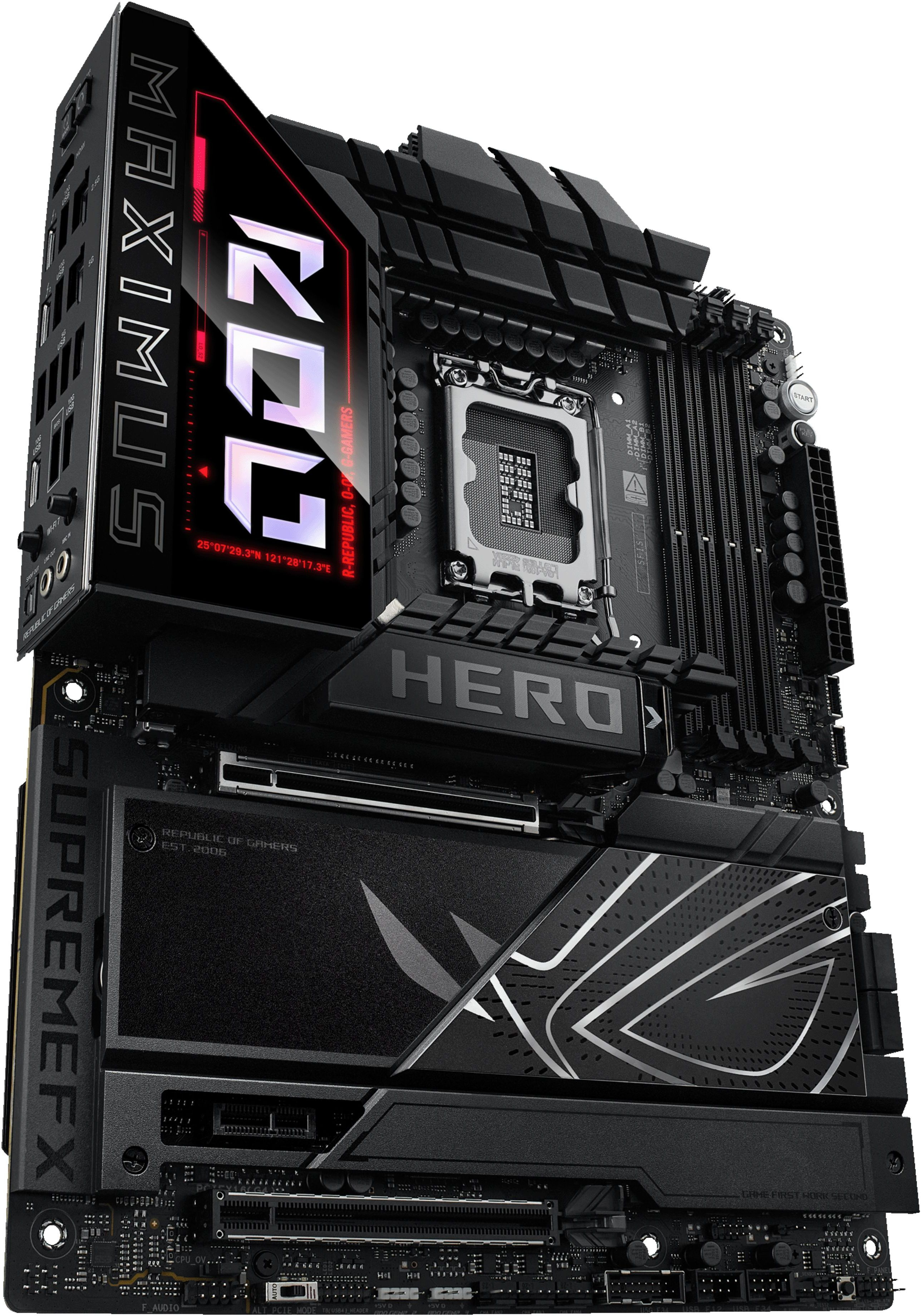 Материнcкая плата ASUS ROG MAXIMUS Z890 HERO (90MB1ID0-M0EAY0) фото 
