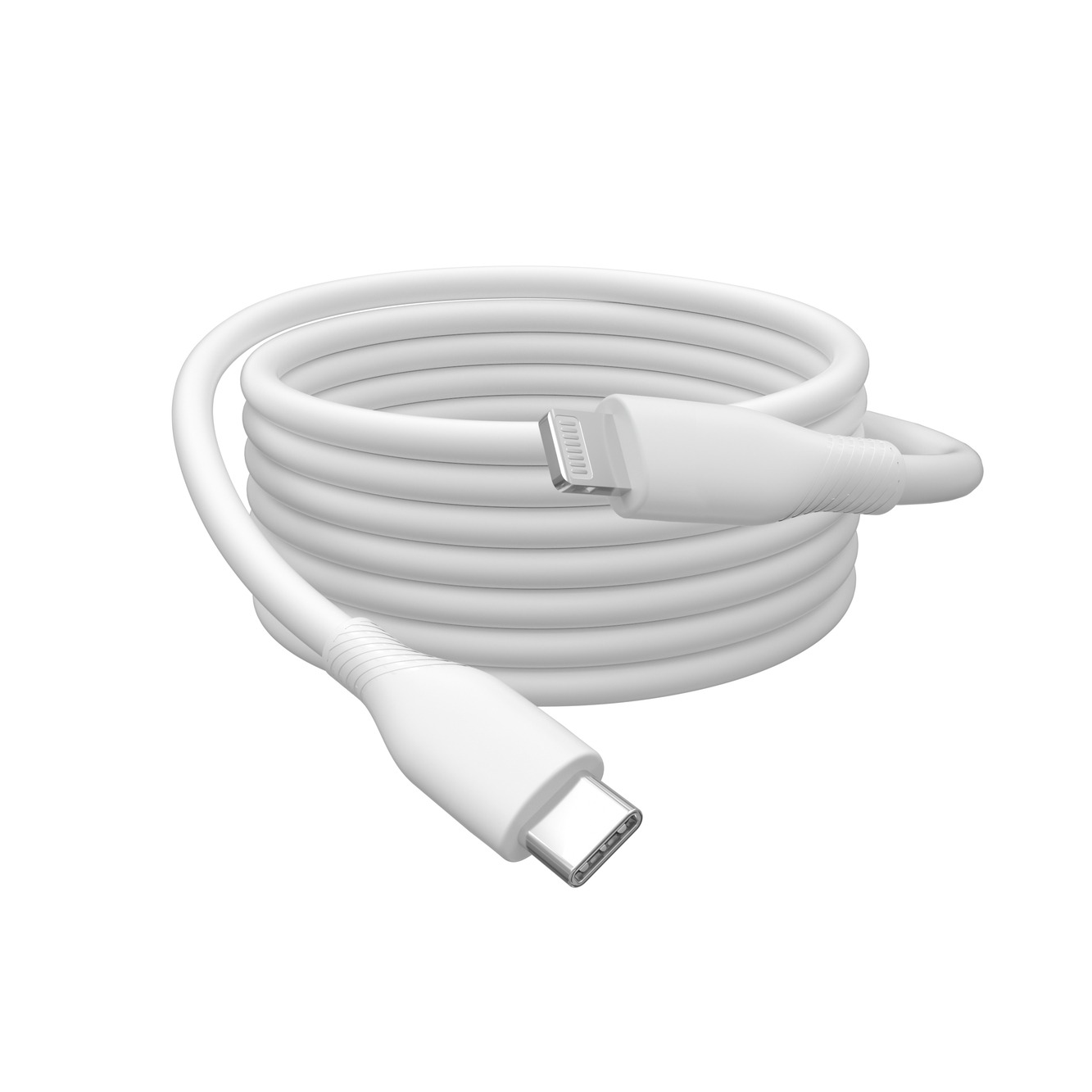 Кабель Digitus Type-C - Lightning Data/Charge, USB 2.0, 60W, 1м, White (AK-600110-010-W) фото 3