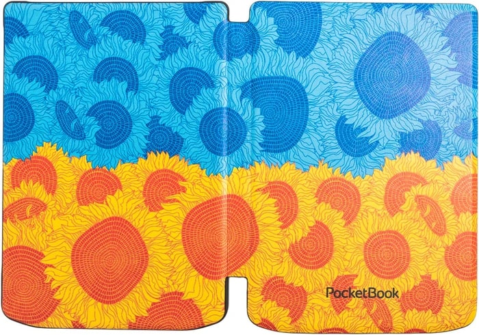 Чехол PocketBook 629_634 Shell, sunflower print (SH-634-SFP-CIS) фото 2