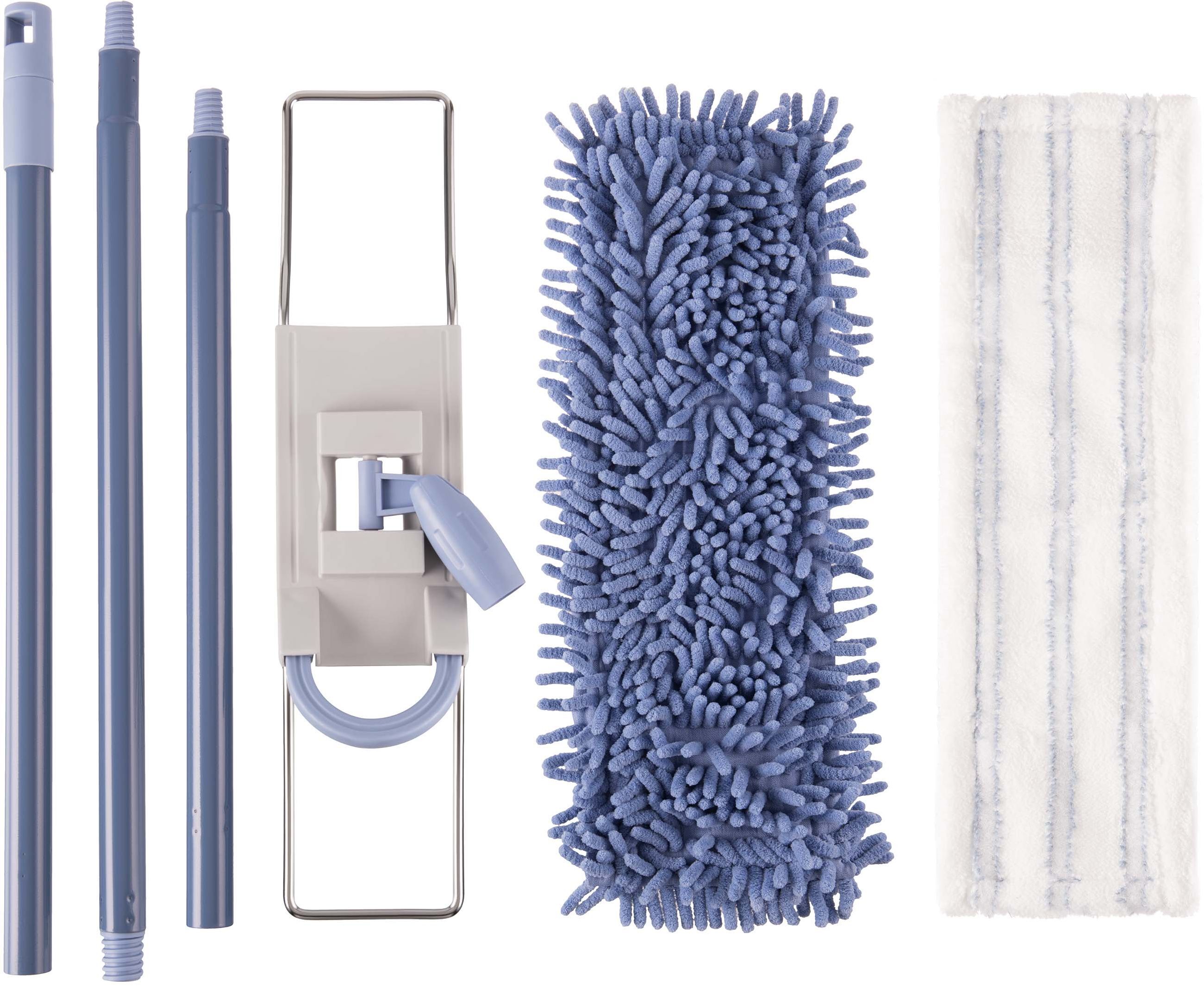 Швабра з 3-секційною ручкою ARDESTO Profe 40см 75/130см і 2 насадками (ARHE1132SB)фото