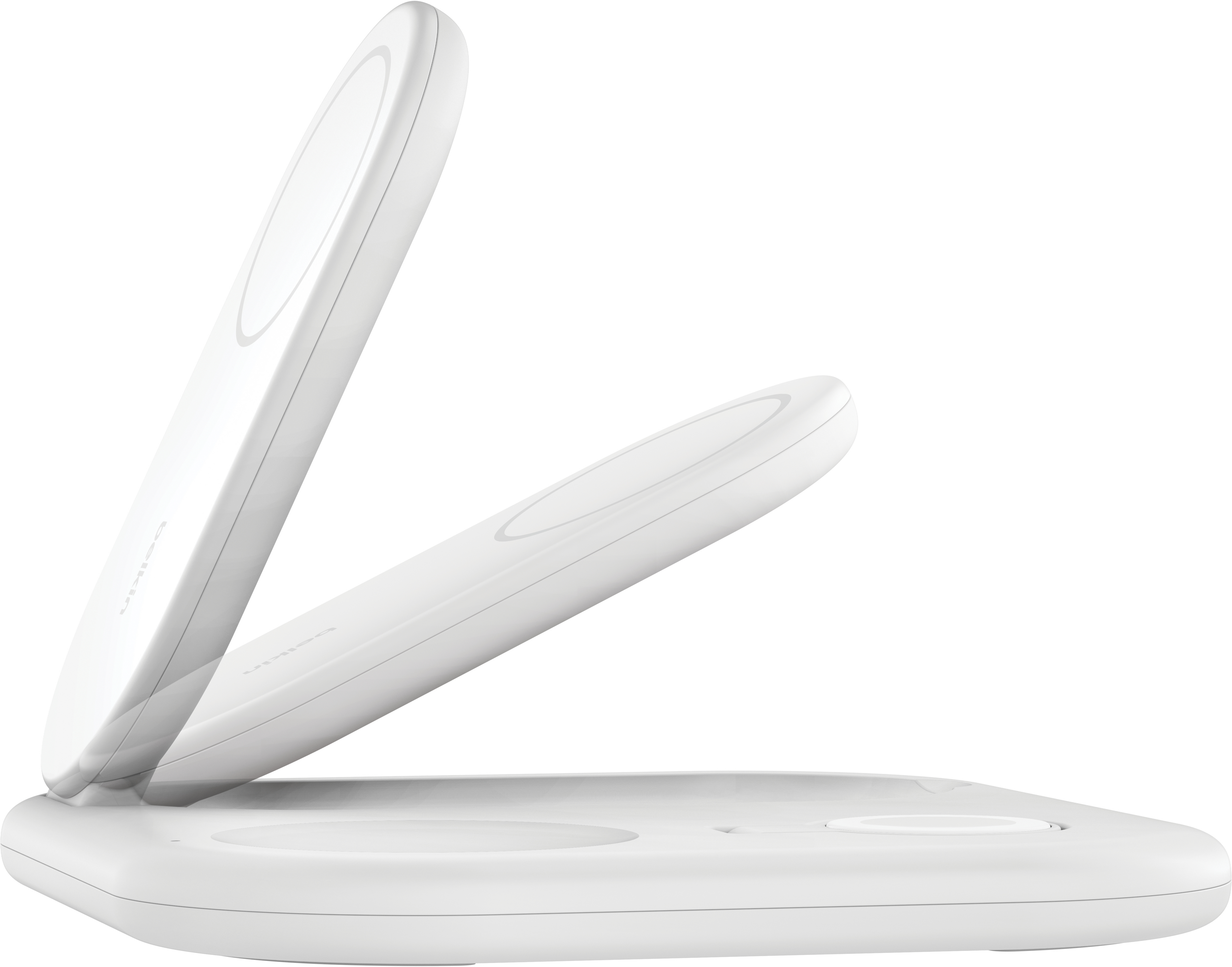 Беспроводное зарядное устройство Belkin 3в1 Magnetic Foldable iPhone/Watch/AirPods Qi2 15W, White (WIZ029VFWH) фото 4