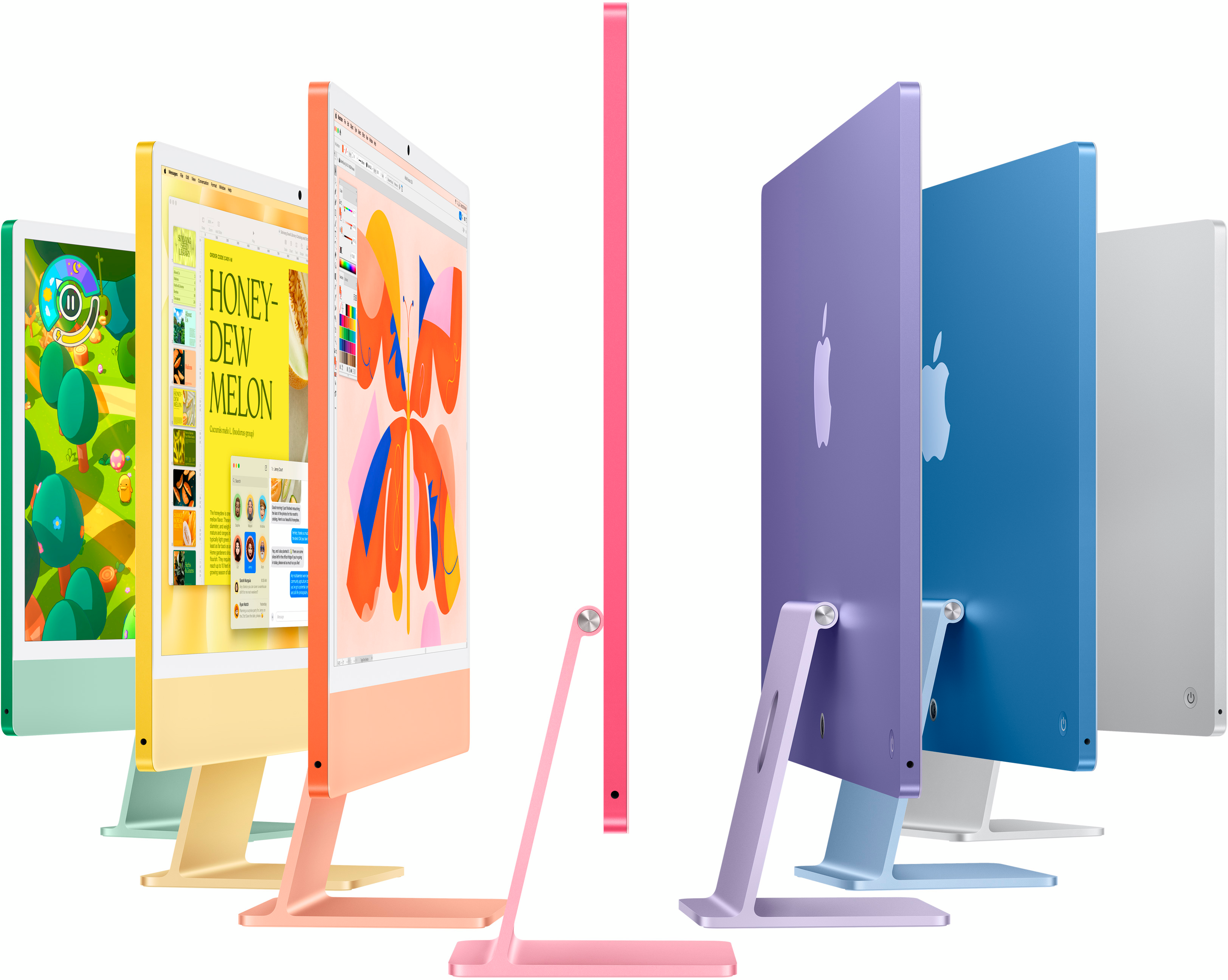 Моноблок Apple iMac 24" Retina 4.5K M4 24GB 512GB 10GPU Pink (MD2U4UA/A)фото