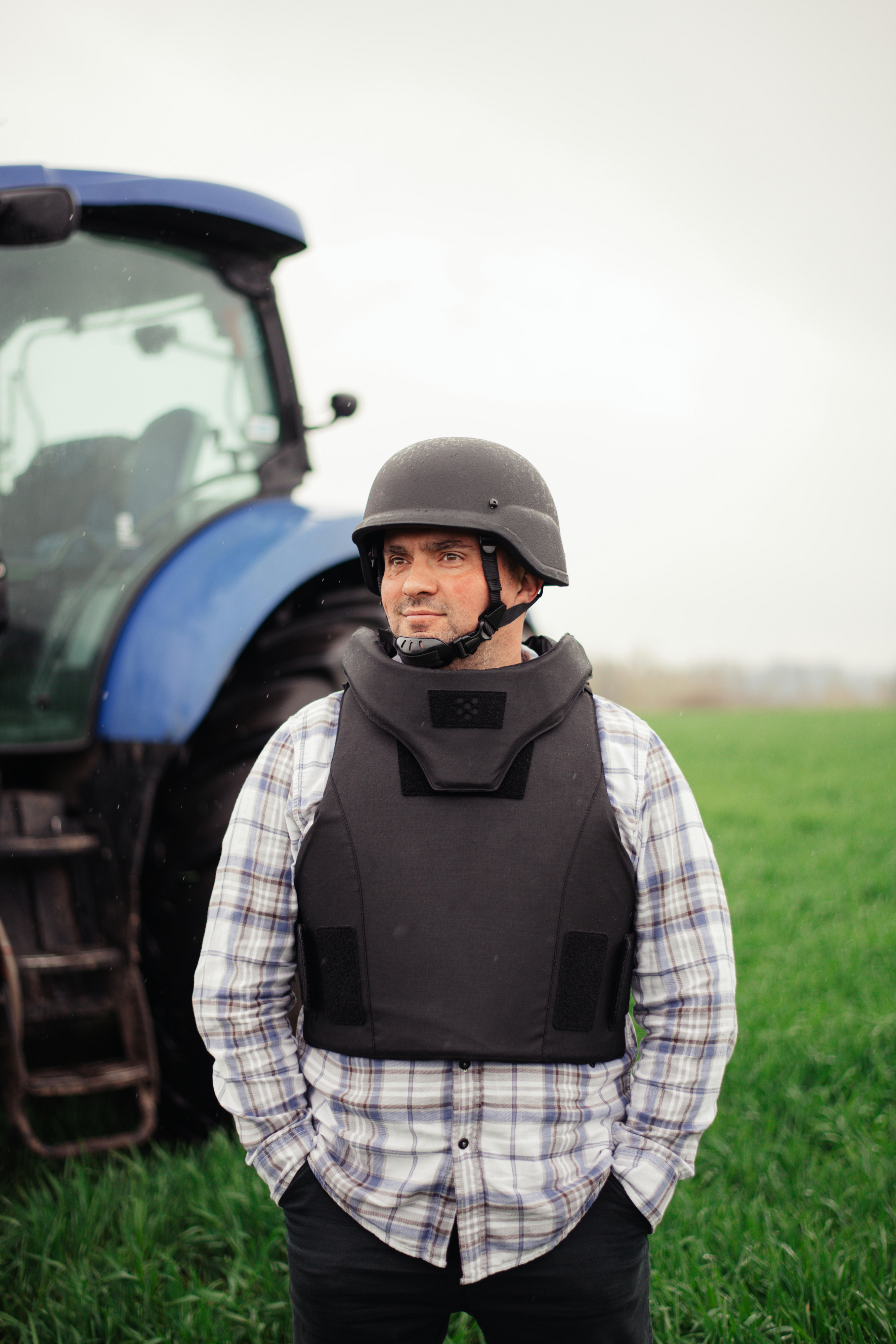 Бронежилет модульний Українська Броня Сівар, клас захисту ДСТУ 2, розмір L, чорний (UCVLBG1)фото