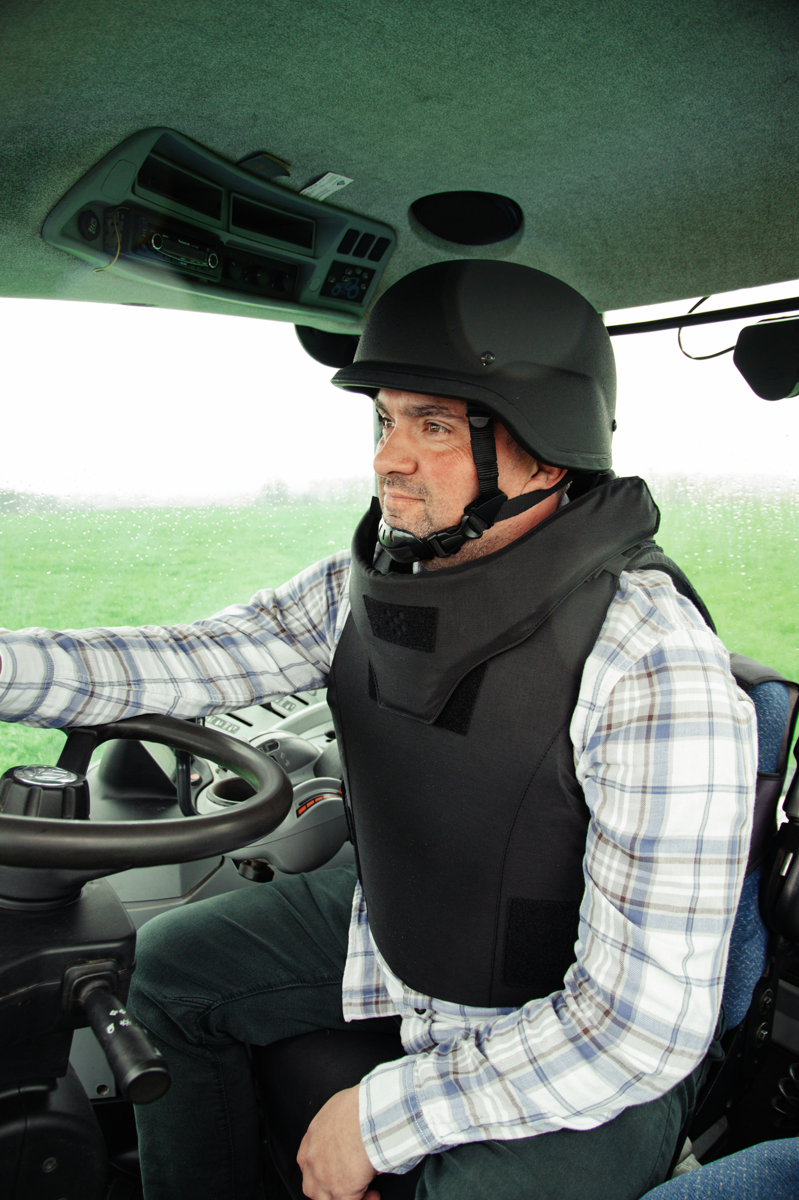 Бронежилет модульний Українська Броня Сівар, клас захисту ДСТУ 2, розмір L, чорний (UCVLBG1)фото