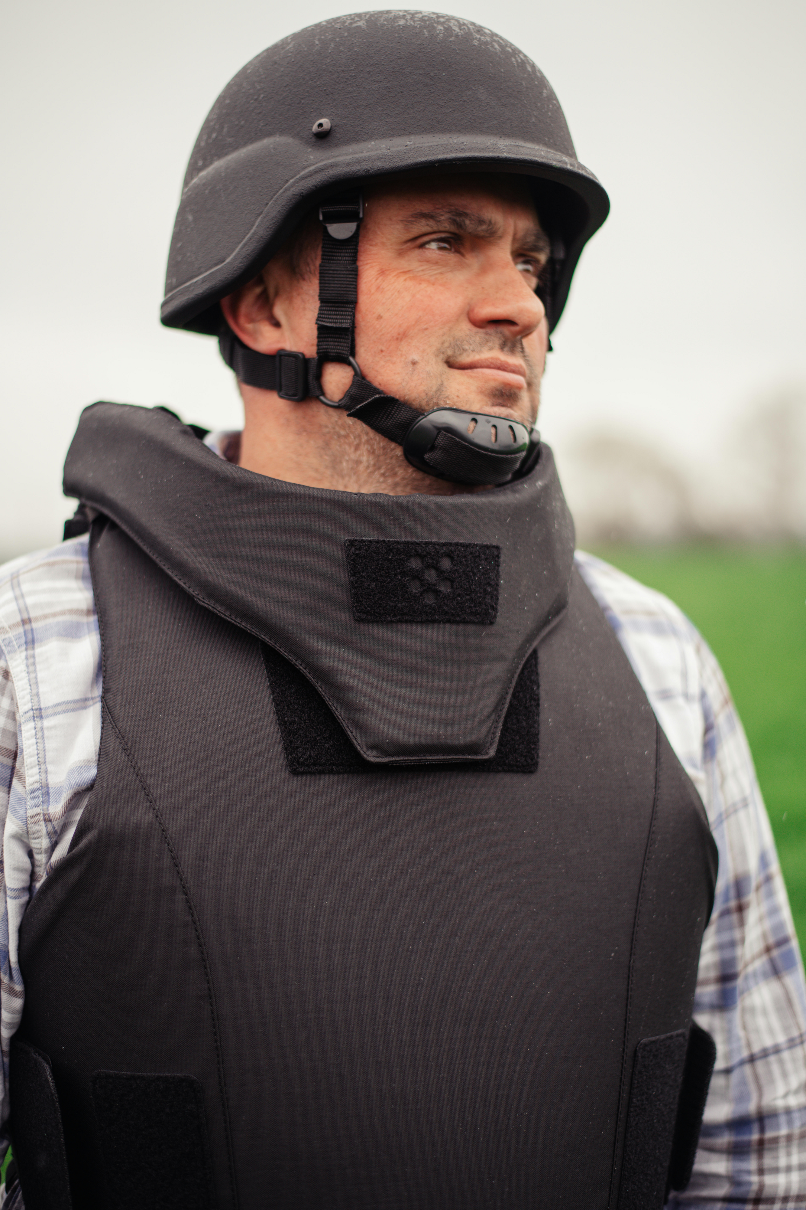 Бронежилет модульний Українська Броня Сівар, клас захисту ДСТУ 2, розмір L, чорний (UCVLBG1)фото